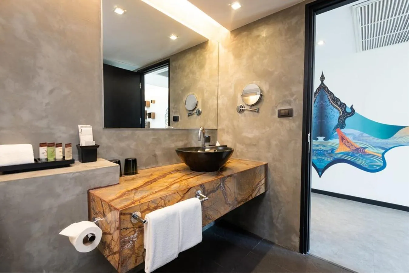 Bathroom in Maitria Mode Sukhumvit 15 Bangkok - A Chatrium Collection