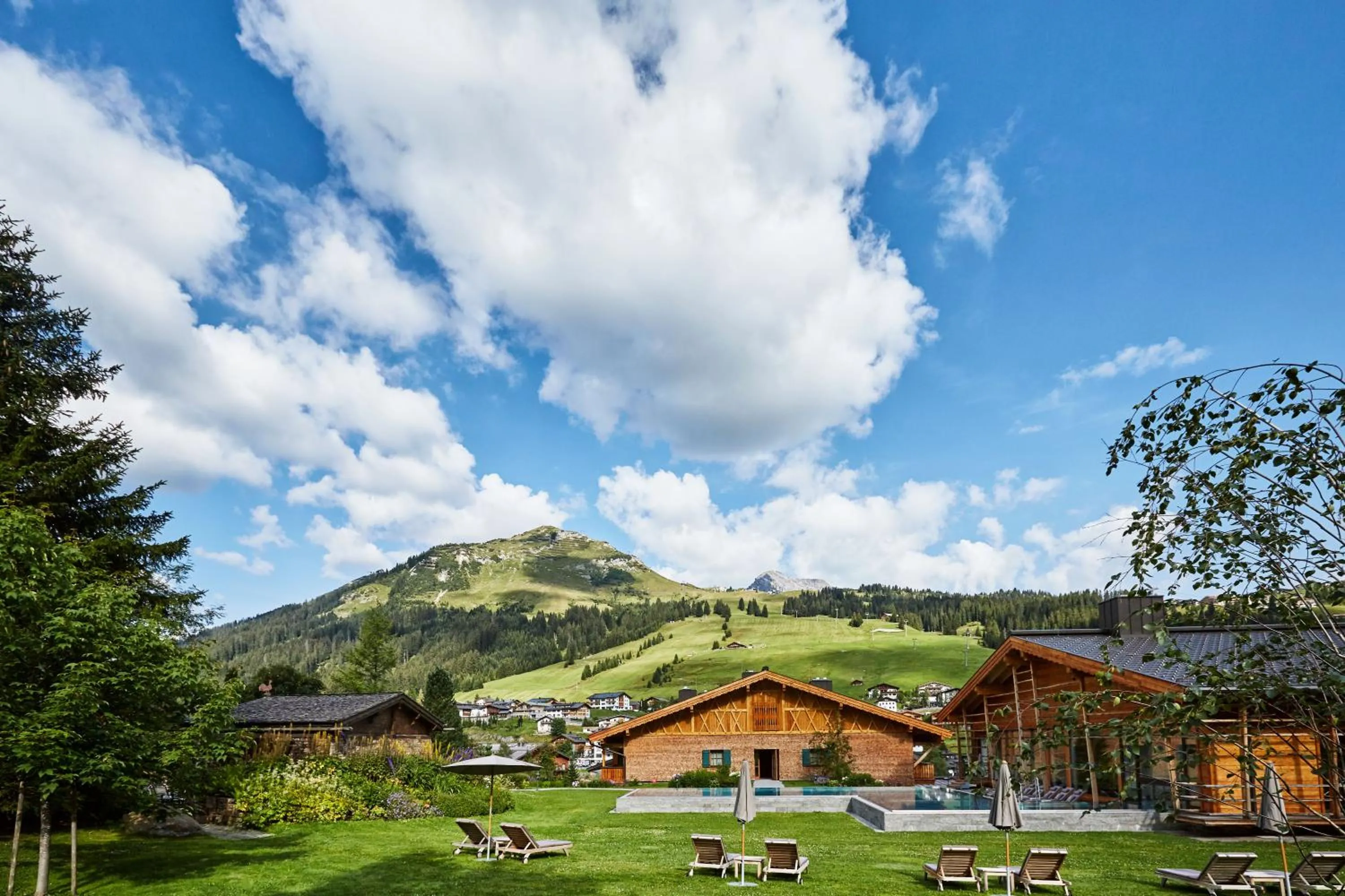 Pool view in Post Lech Arlberg