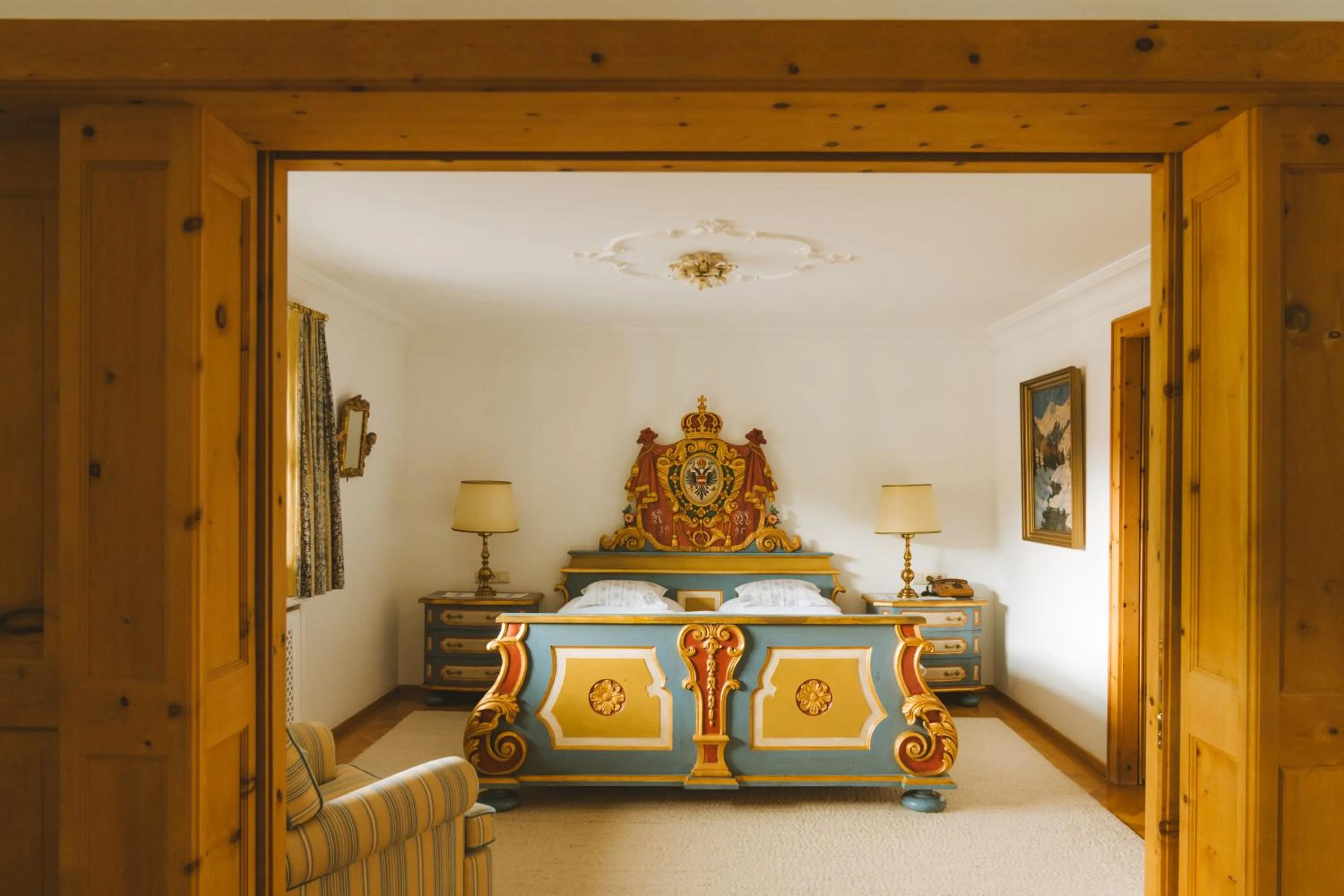 Bedroom, Bed in Post Lech Arlberg