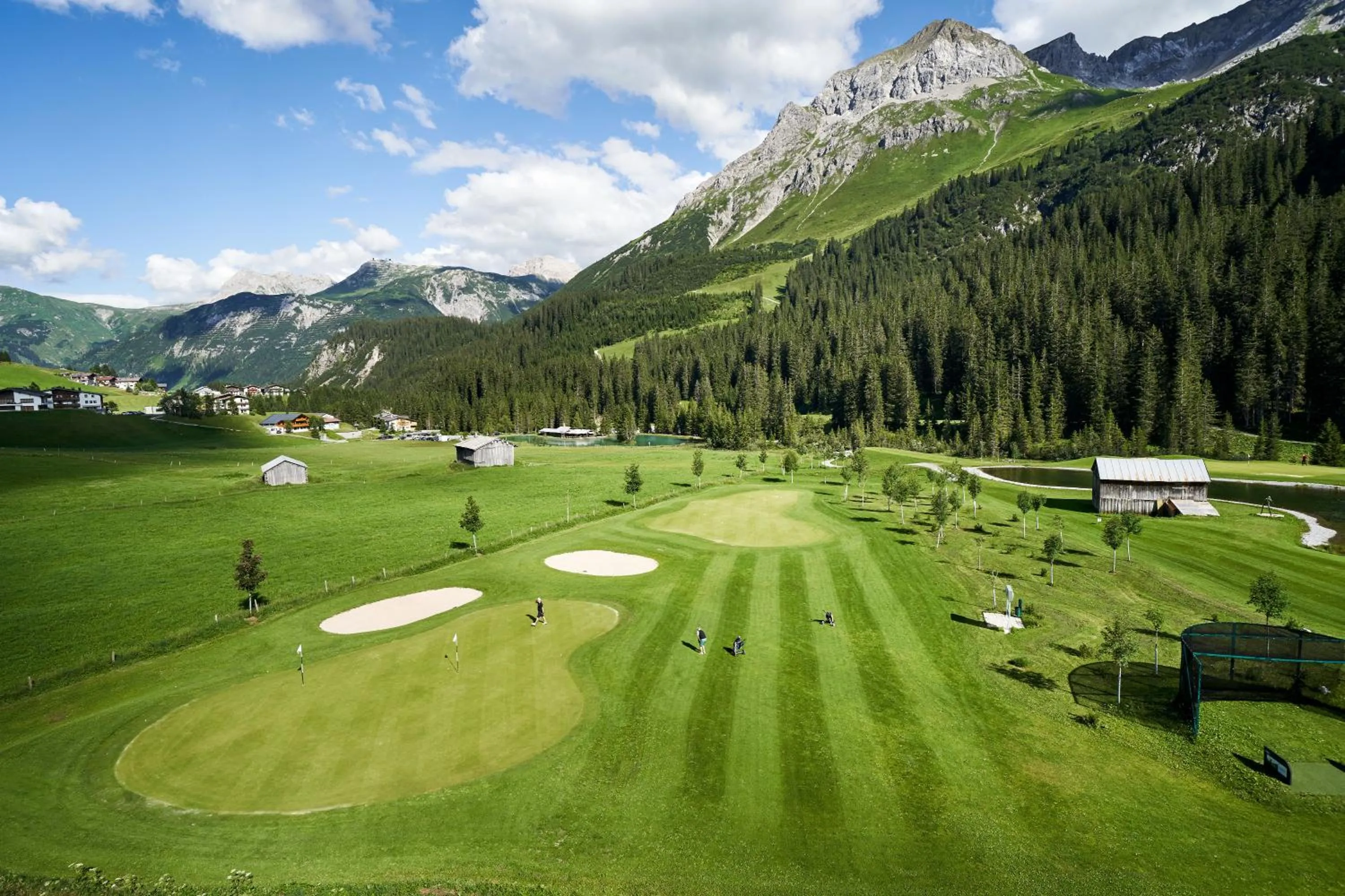 Golfcourse in Post Lech Arlberg