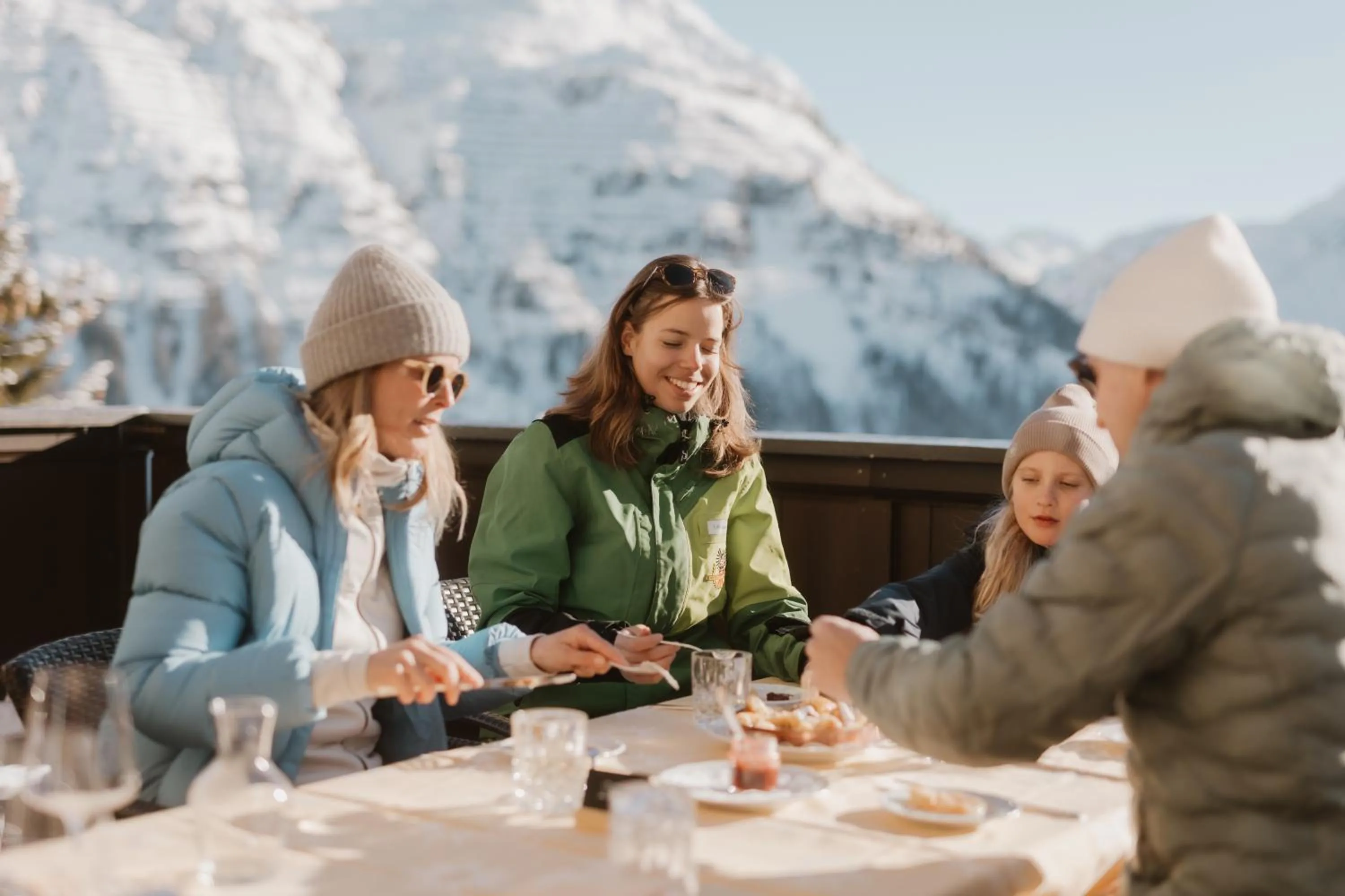 Skiing in Post Lech Arlberg