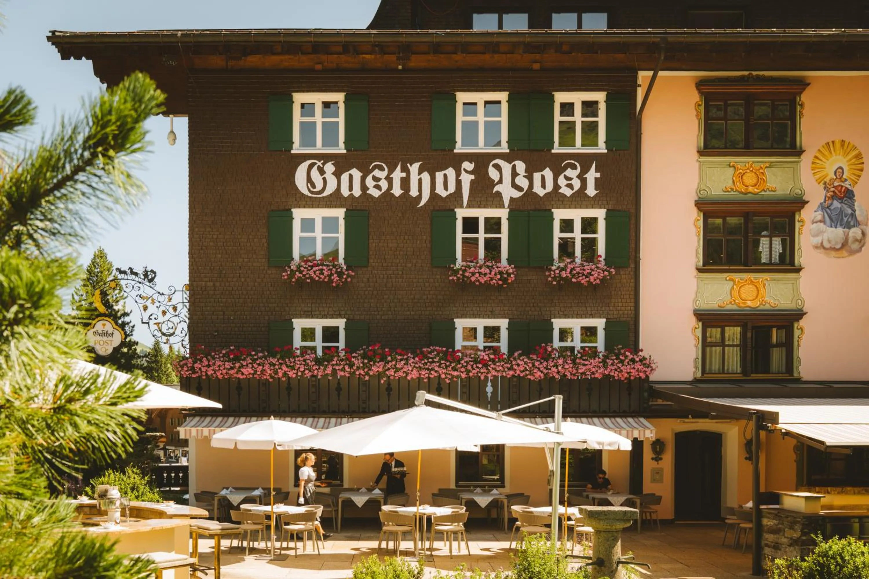 Property building in Post Lech Arlberg