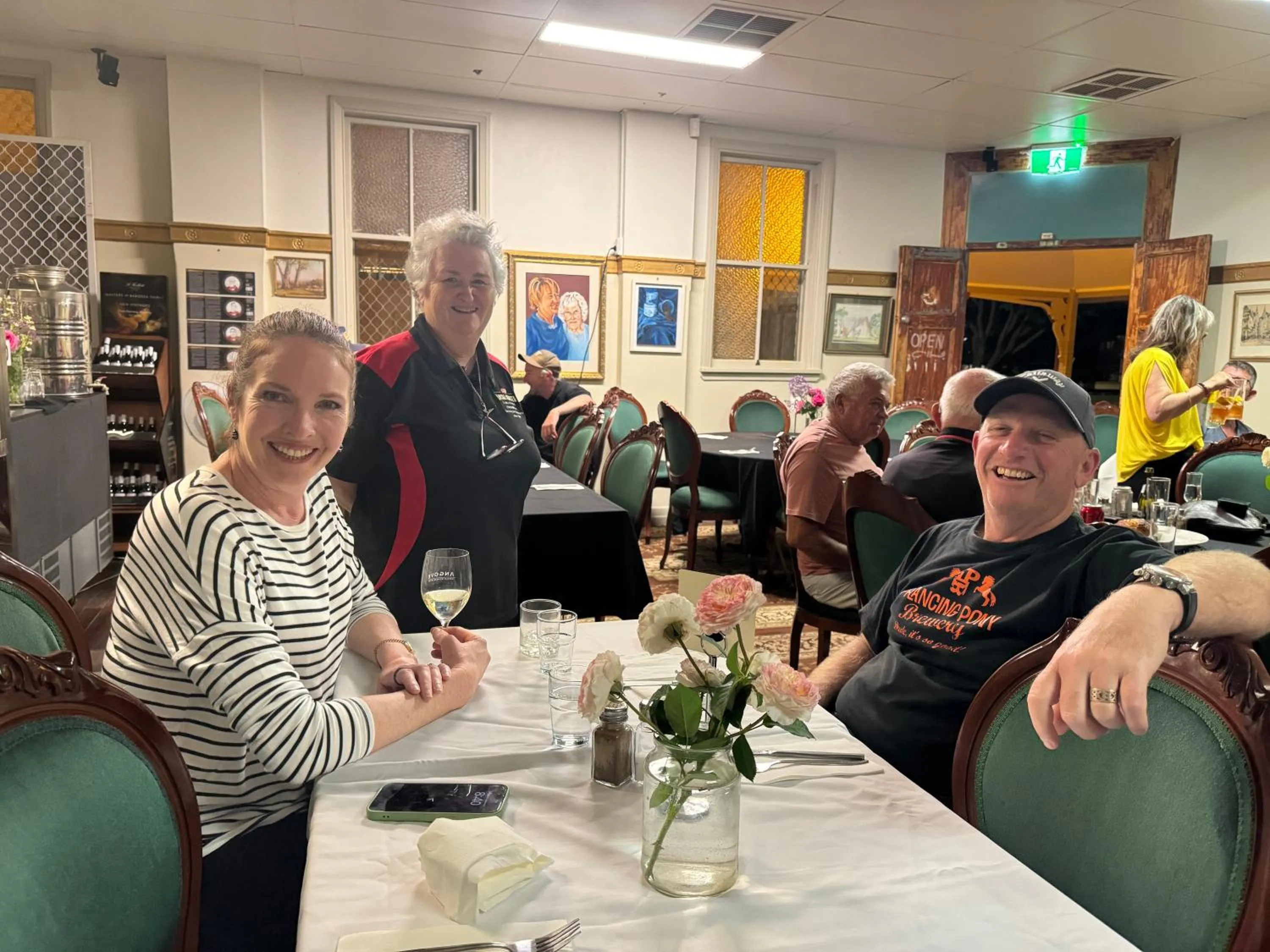 Restaurant/places to eat in Club Boutique Hotel Cunnamulla