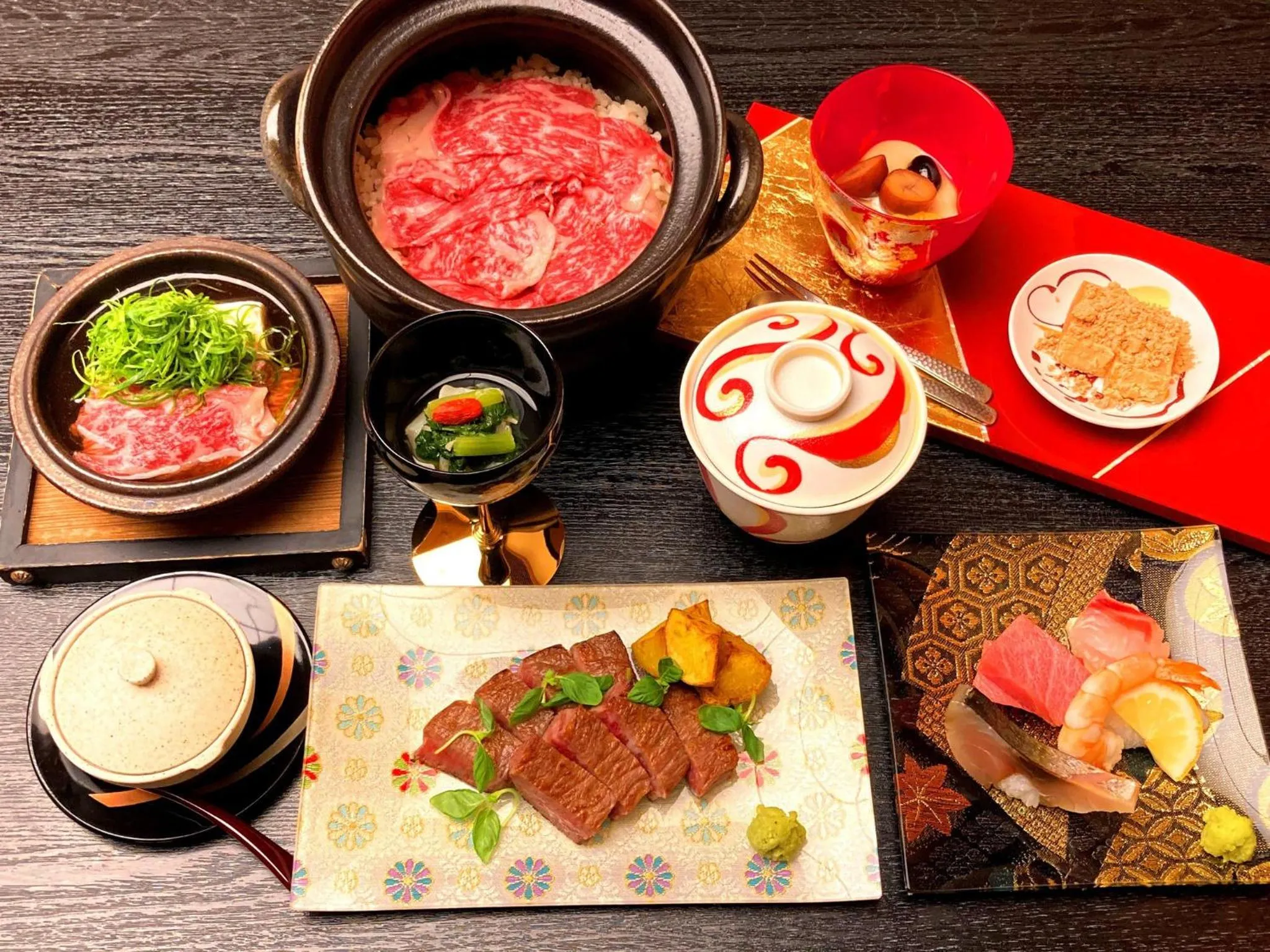 Dinner in Sun Members Kyoto Saga