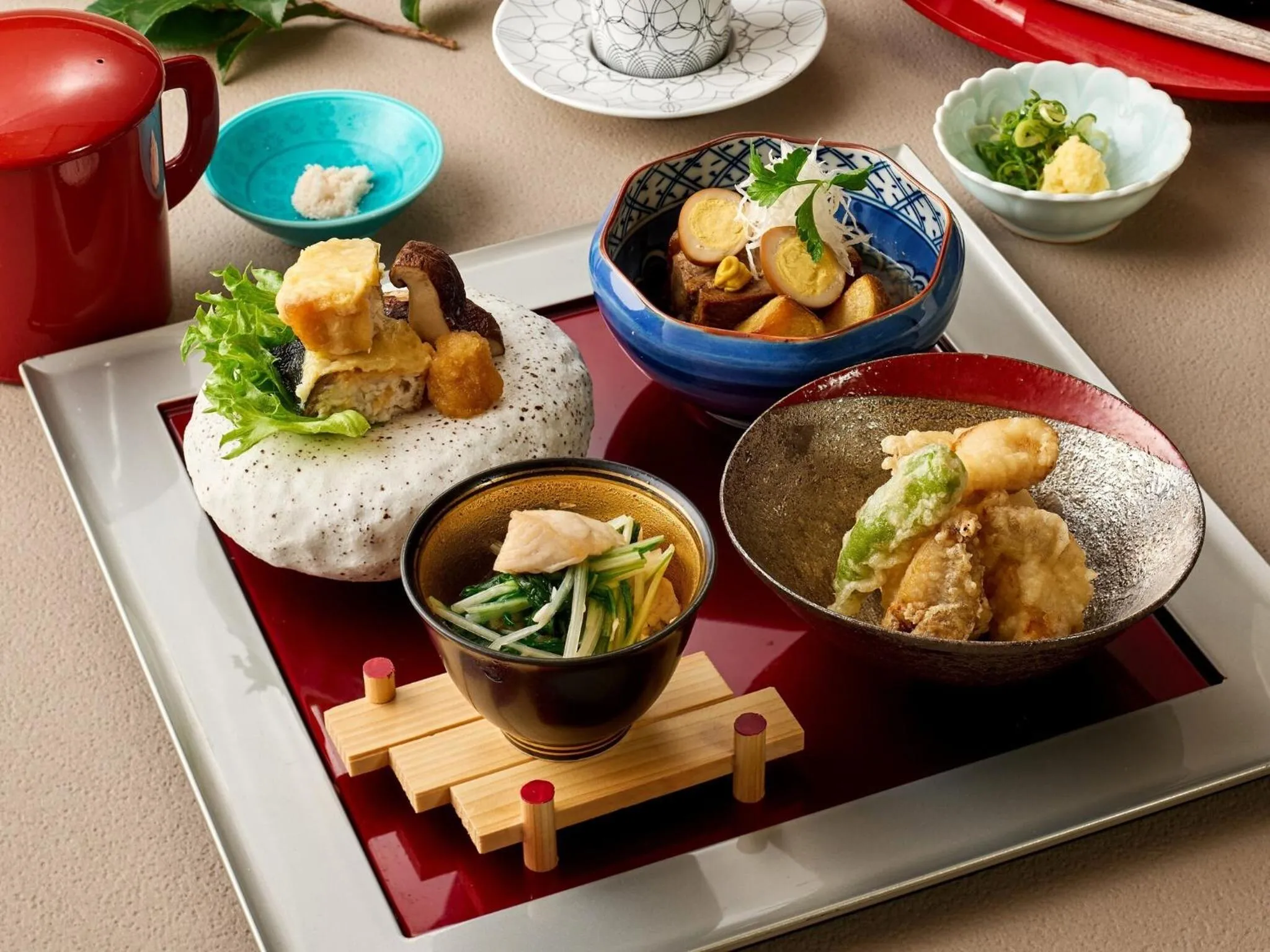 Food and drinks in Sun Members Kyoto Saga