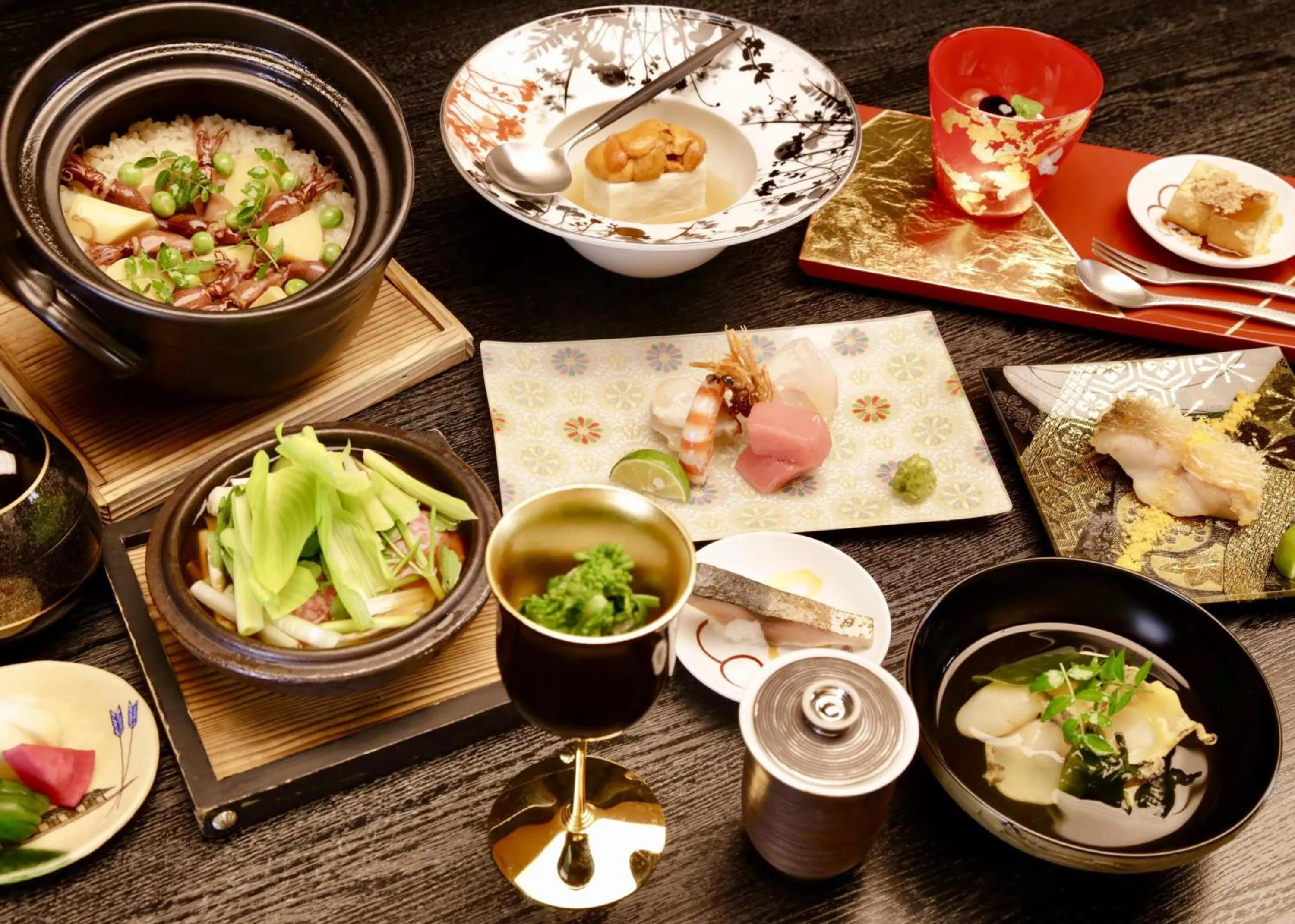 Food and drinks in Sun Members Kyoto Saga