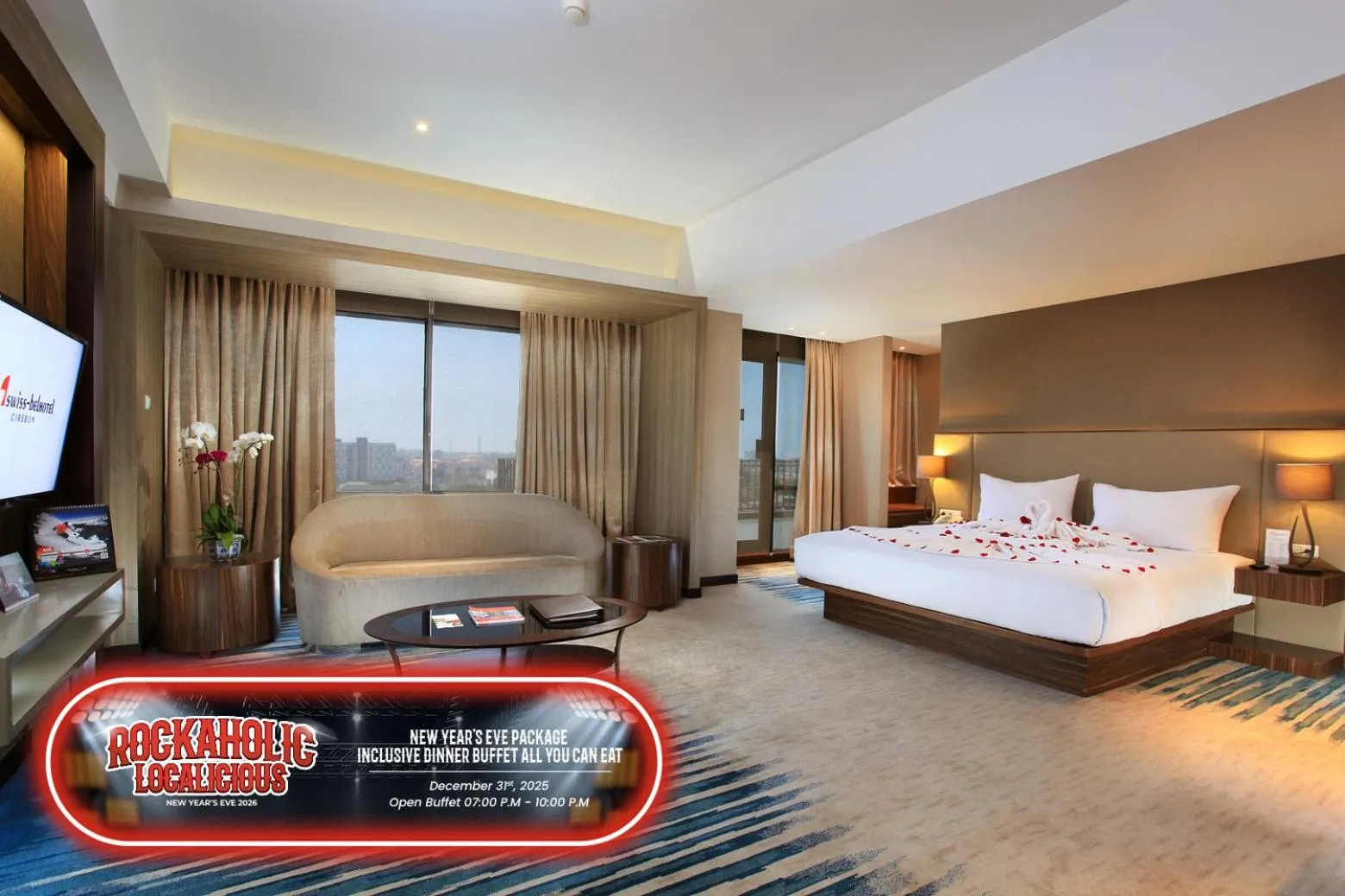 Bedroom, Bed in Swiss-Belhotel Cirebon