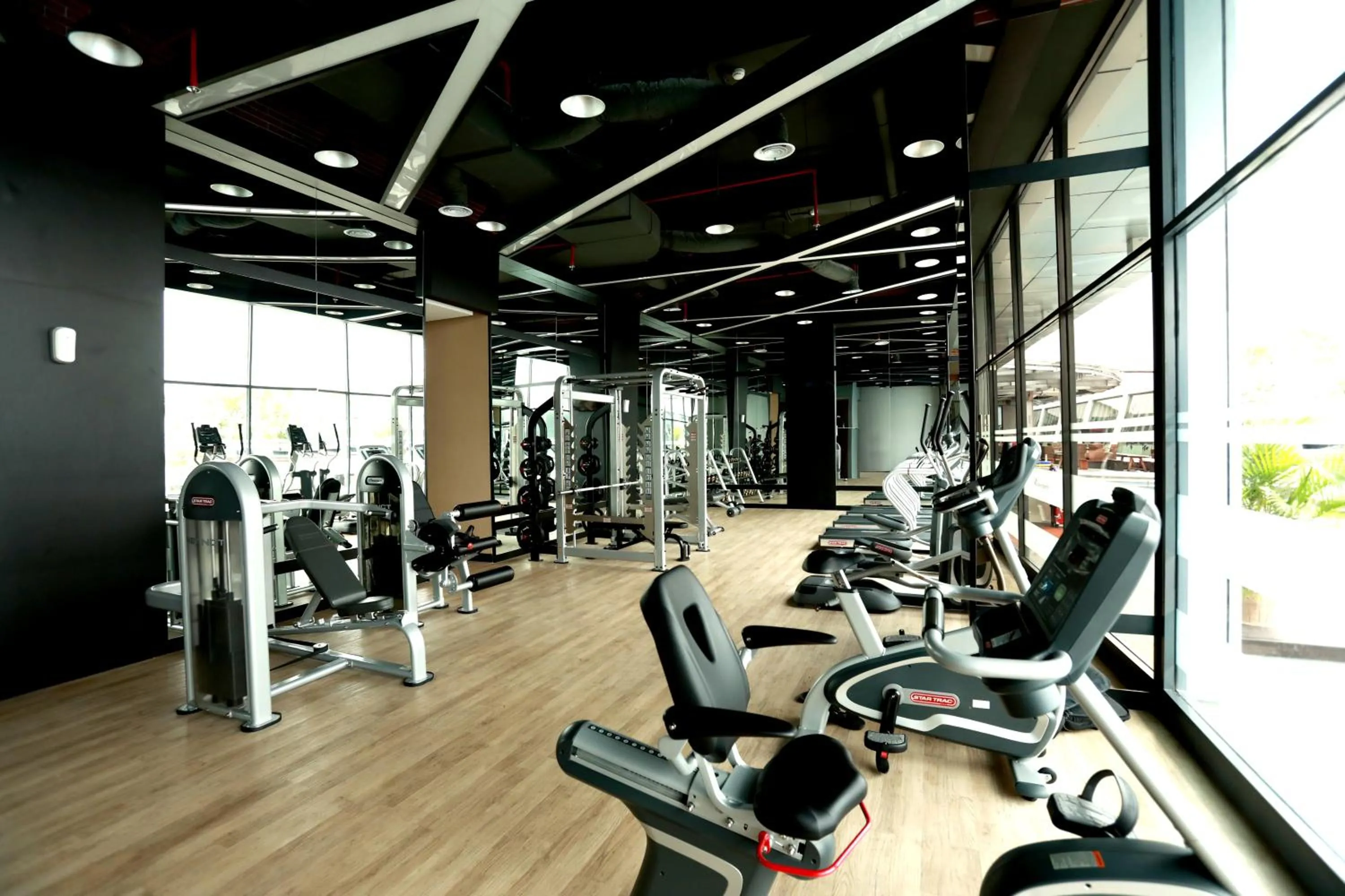 Fitness centre/facilities in Swiss-Belhotel Cirebon