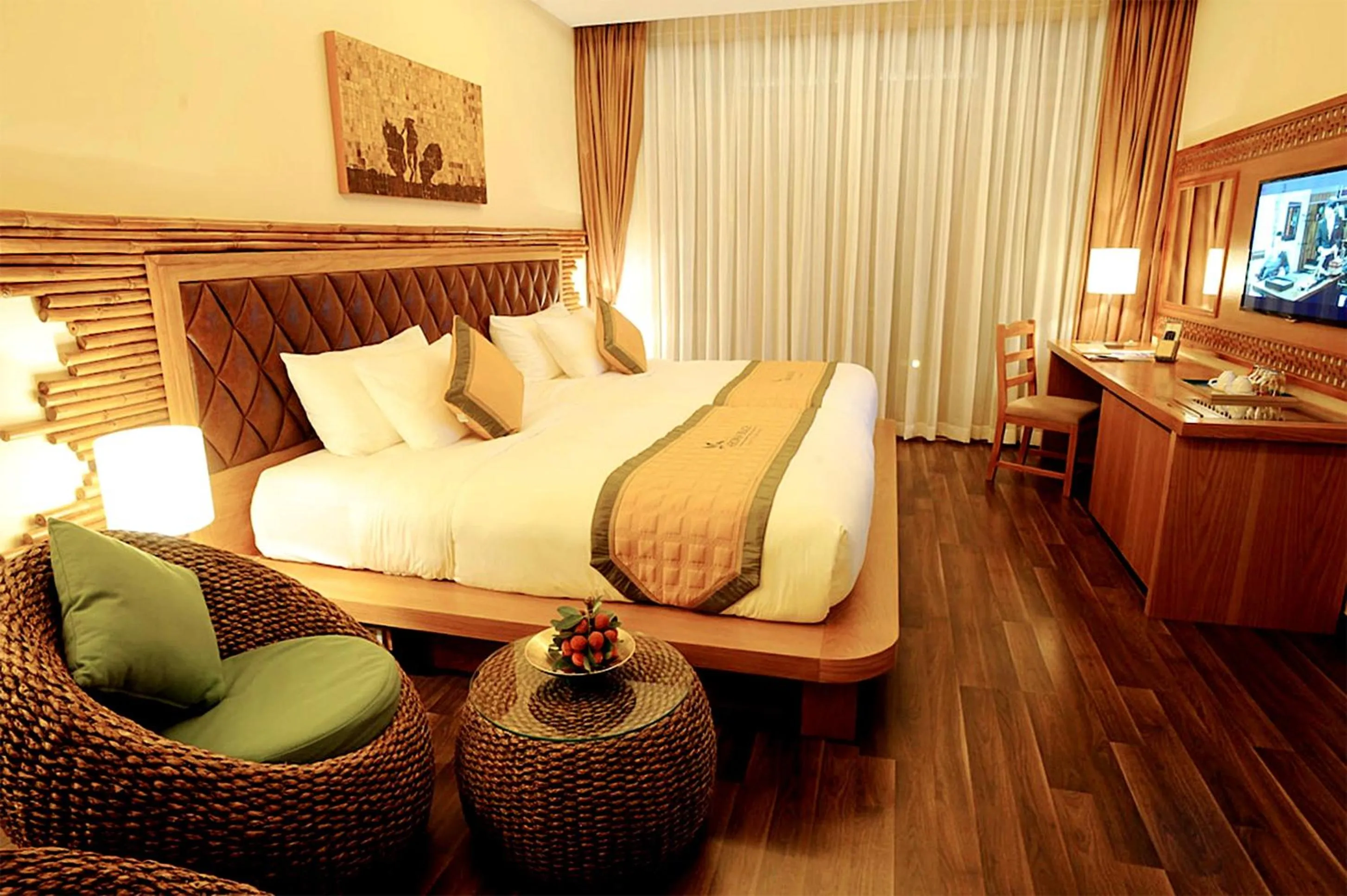 Property building in Aroma Beach Resort and Spa