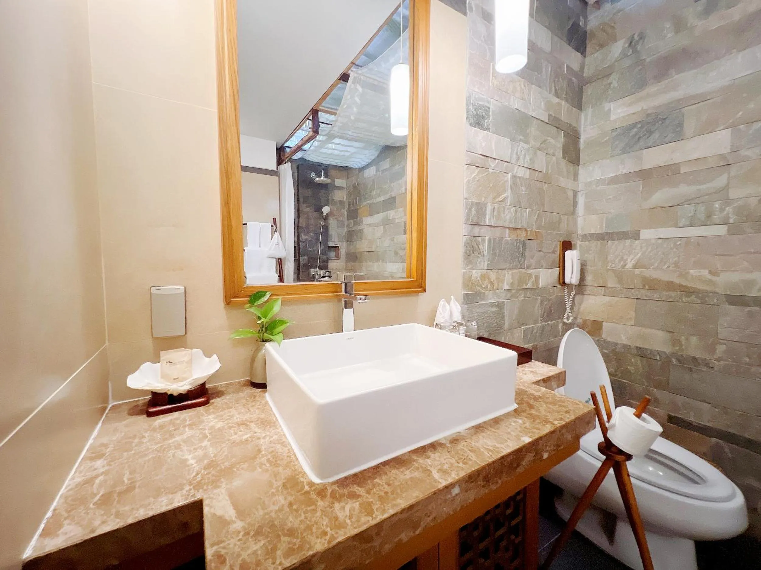 Living room in Aroma Beach Resort and Spa