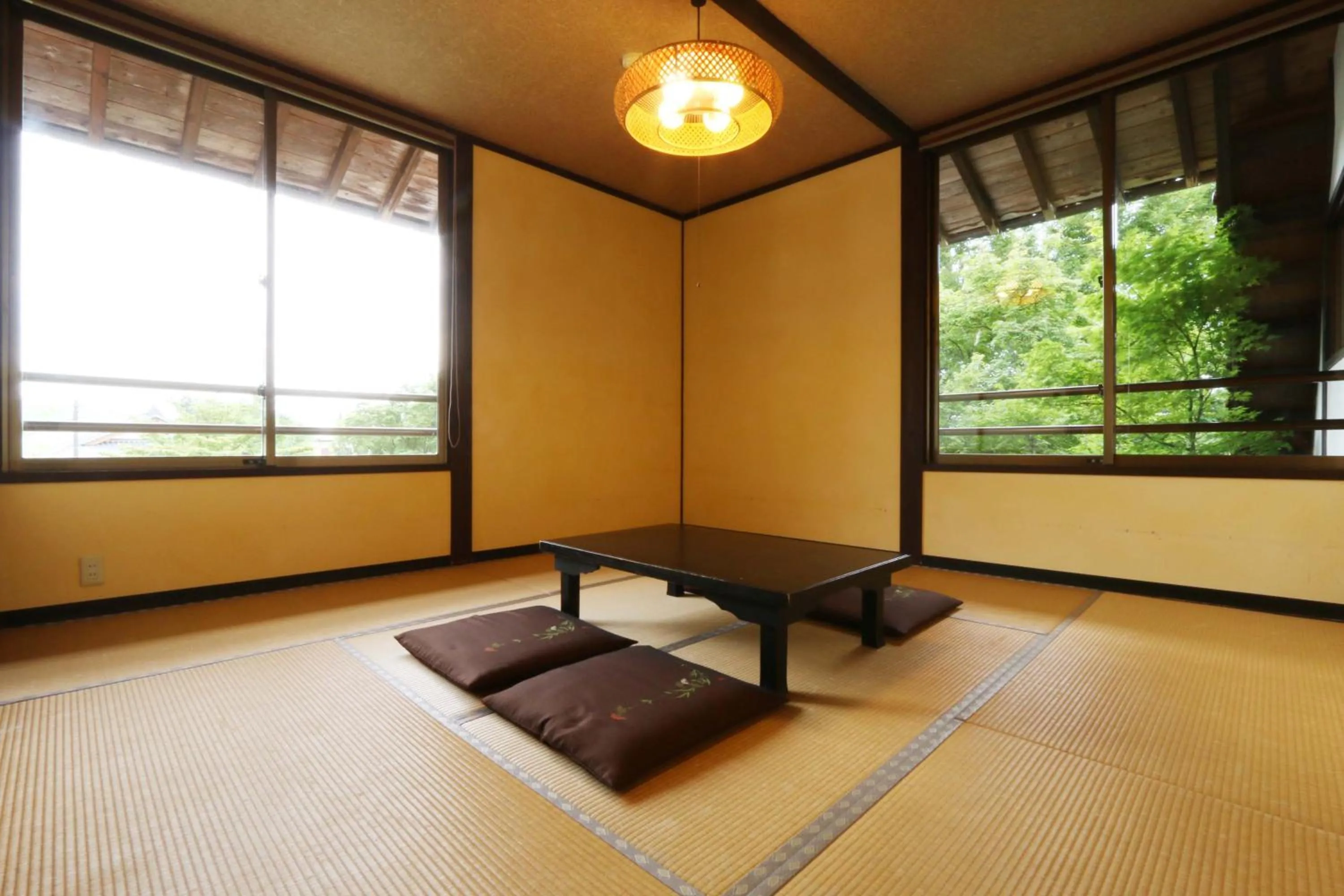 Bed in Tabinoyado Asonoyu