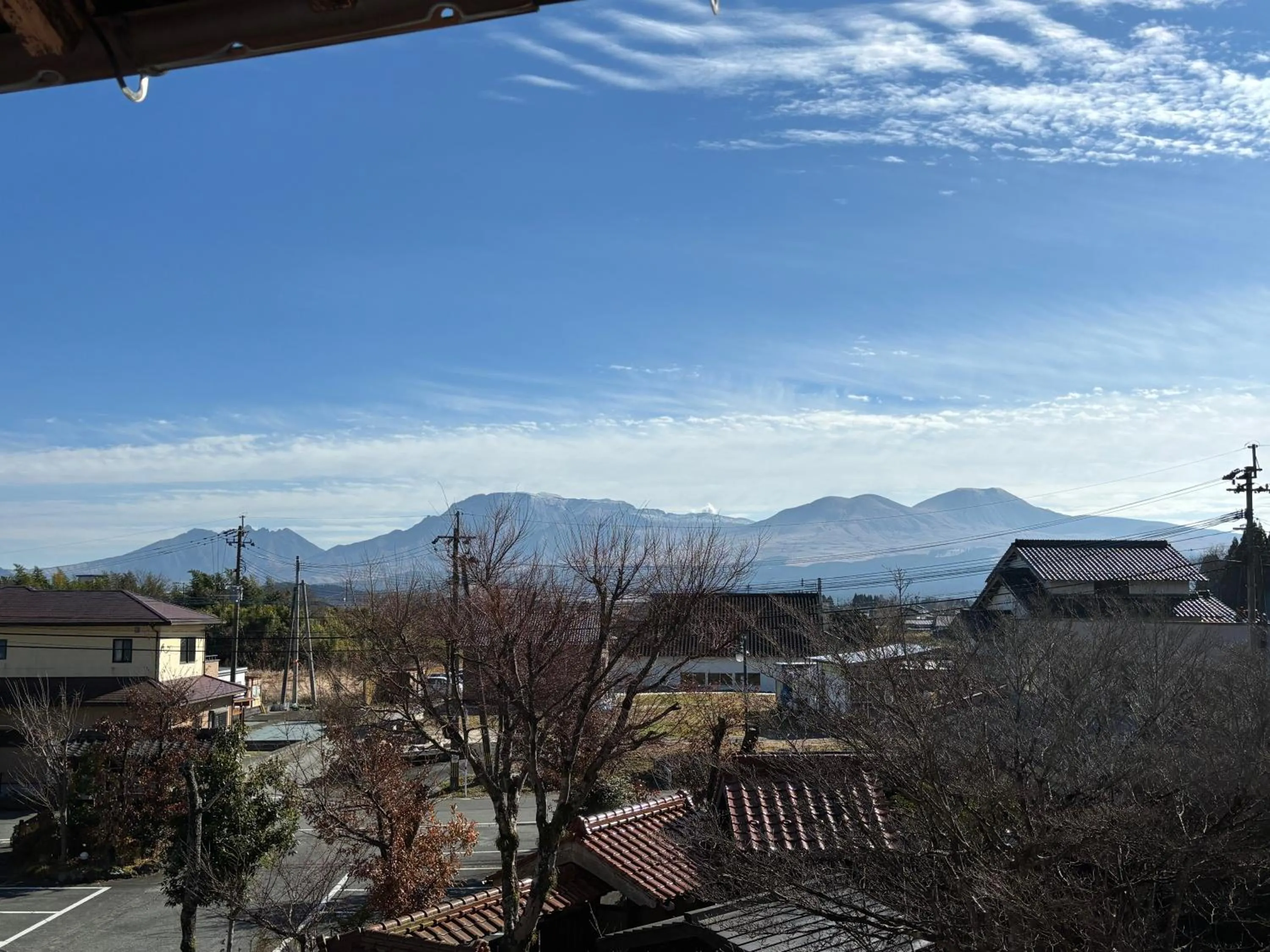 Mountain view in Tabinoyado Asonoyu