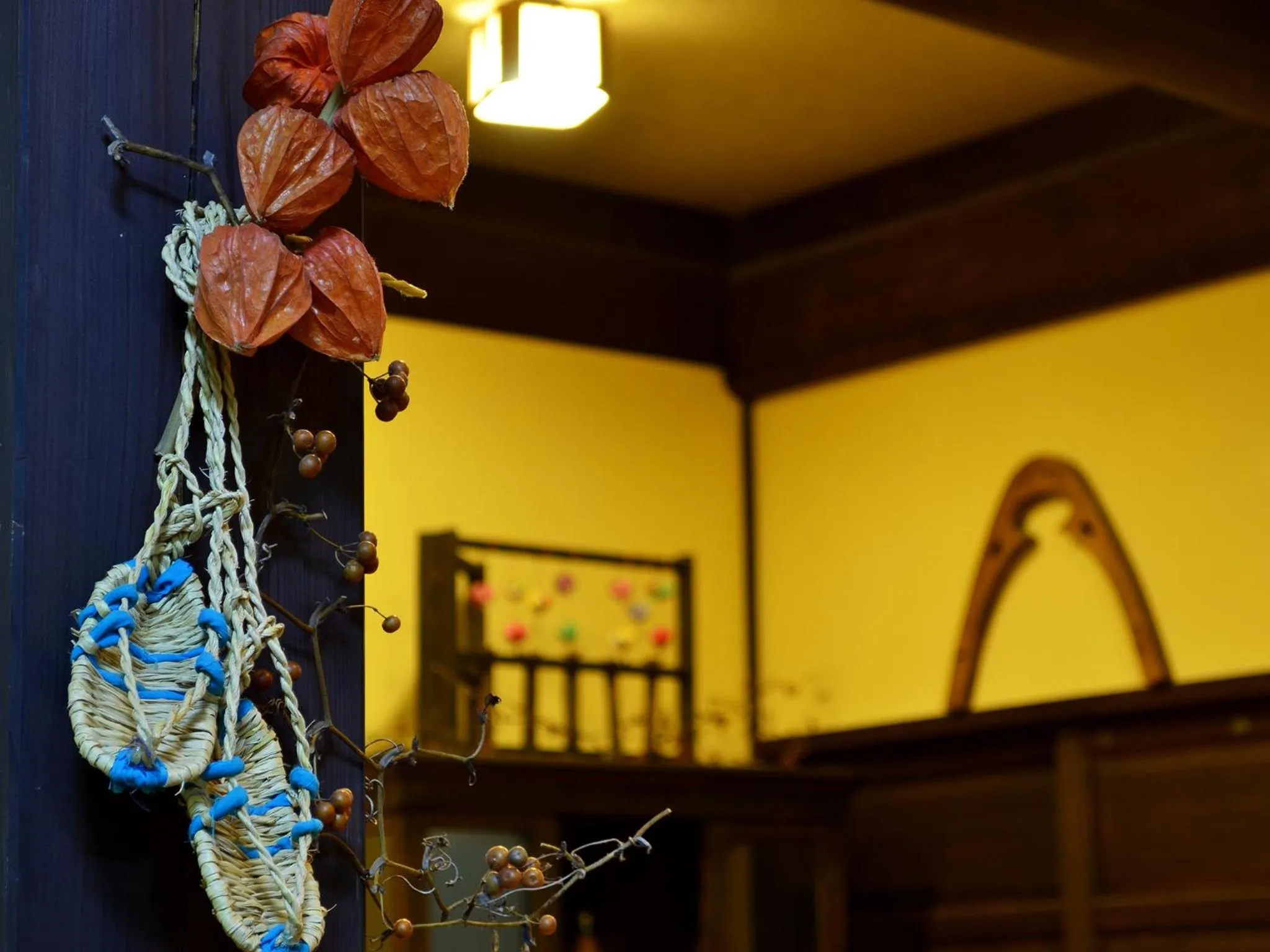 Decorative detail in Tabinoyado Asonoyu