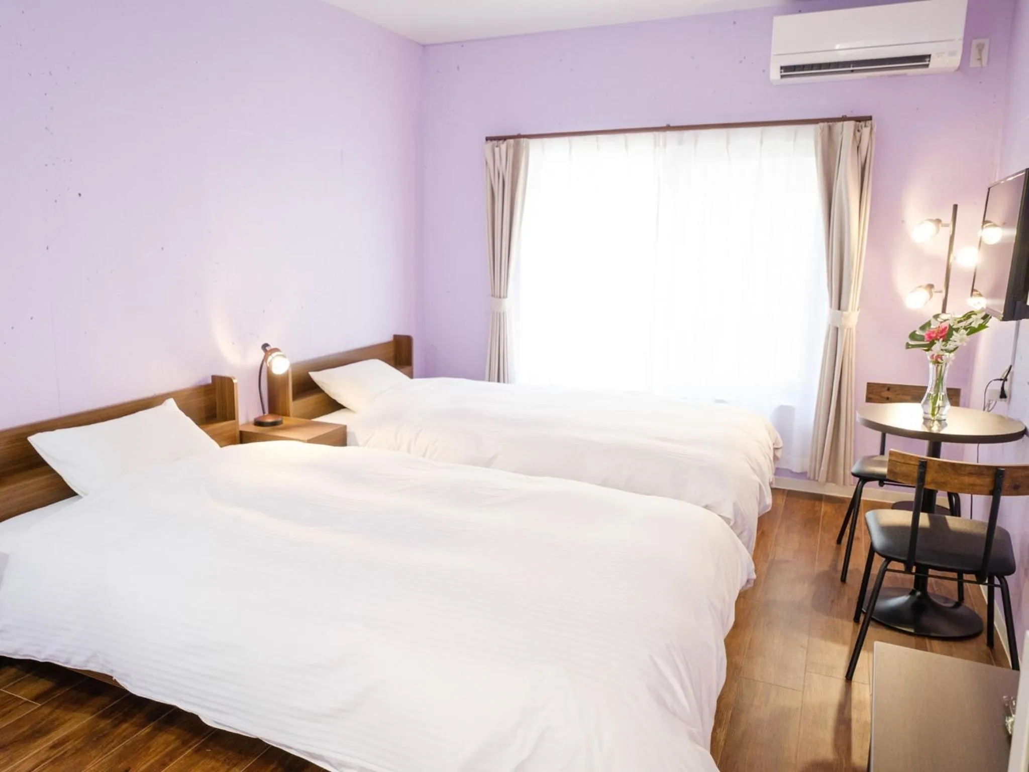 Bed in Hotel Shion no Umi - Vacation STAY 13823v