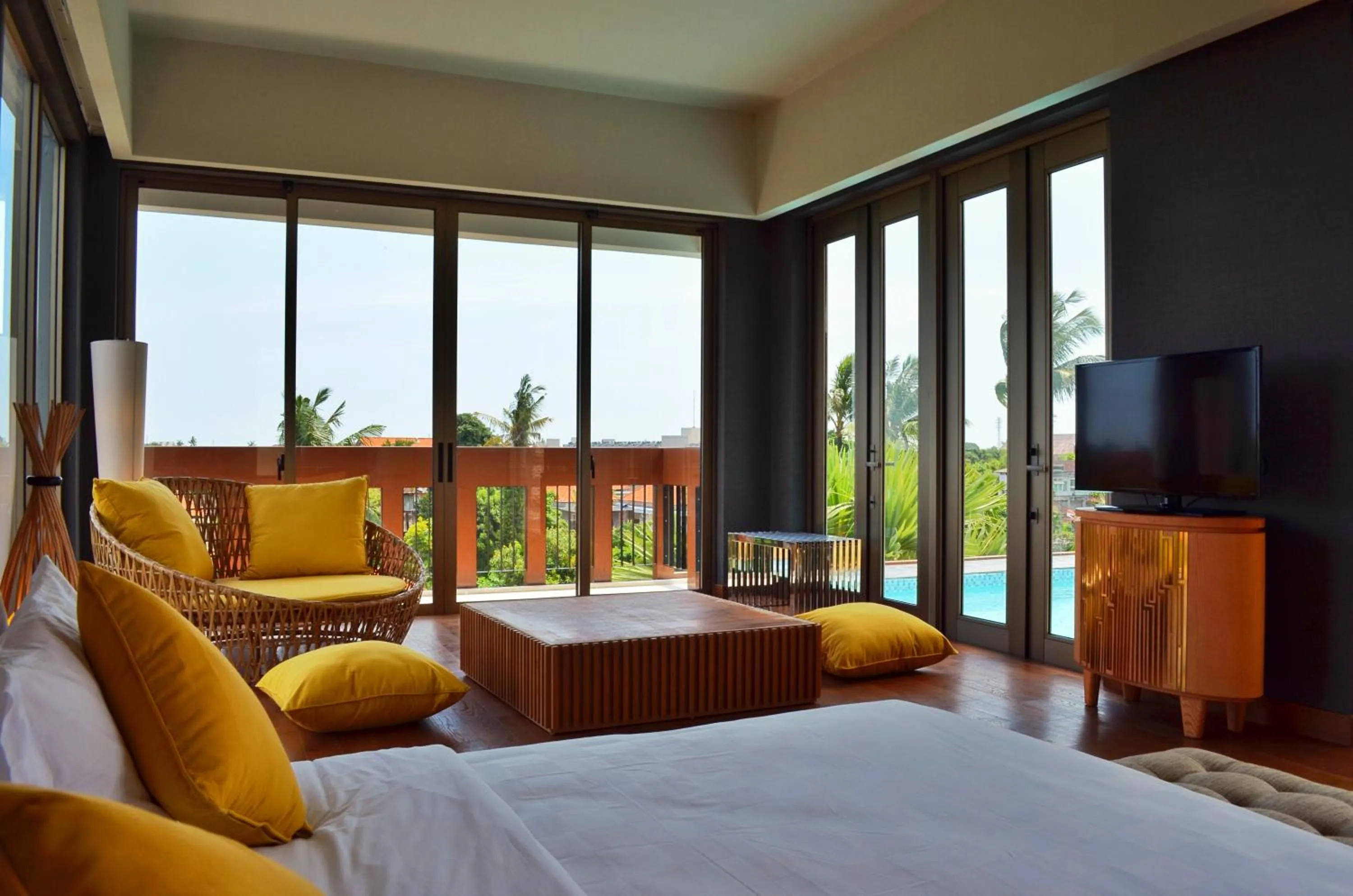 Bedroom, Bed in TS SUITES Seminyak Bali