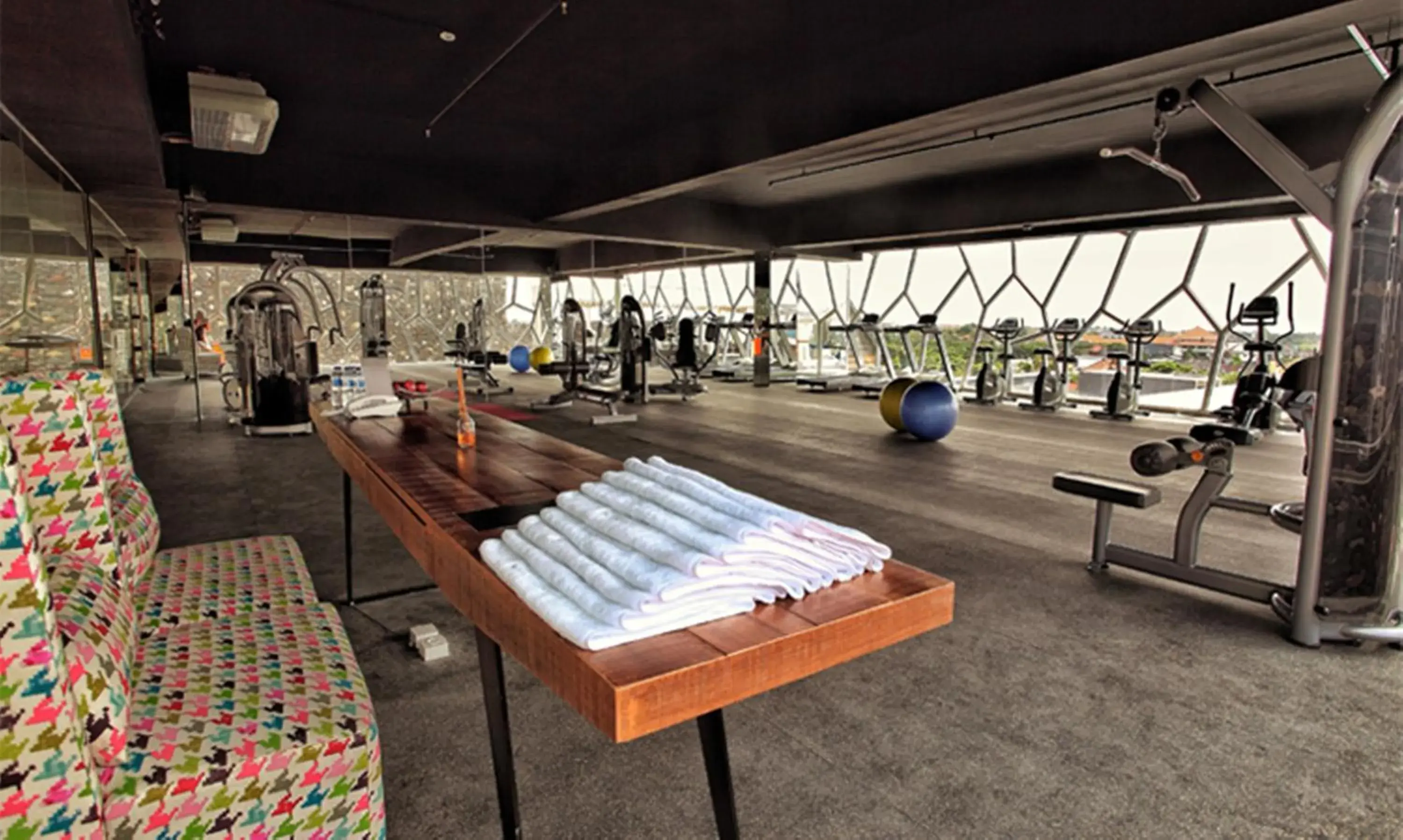 Fitness centre/facilities in TS SUITES Seminyak Bali Fitness centre/facilities in TS SUITES Seminyak Bali