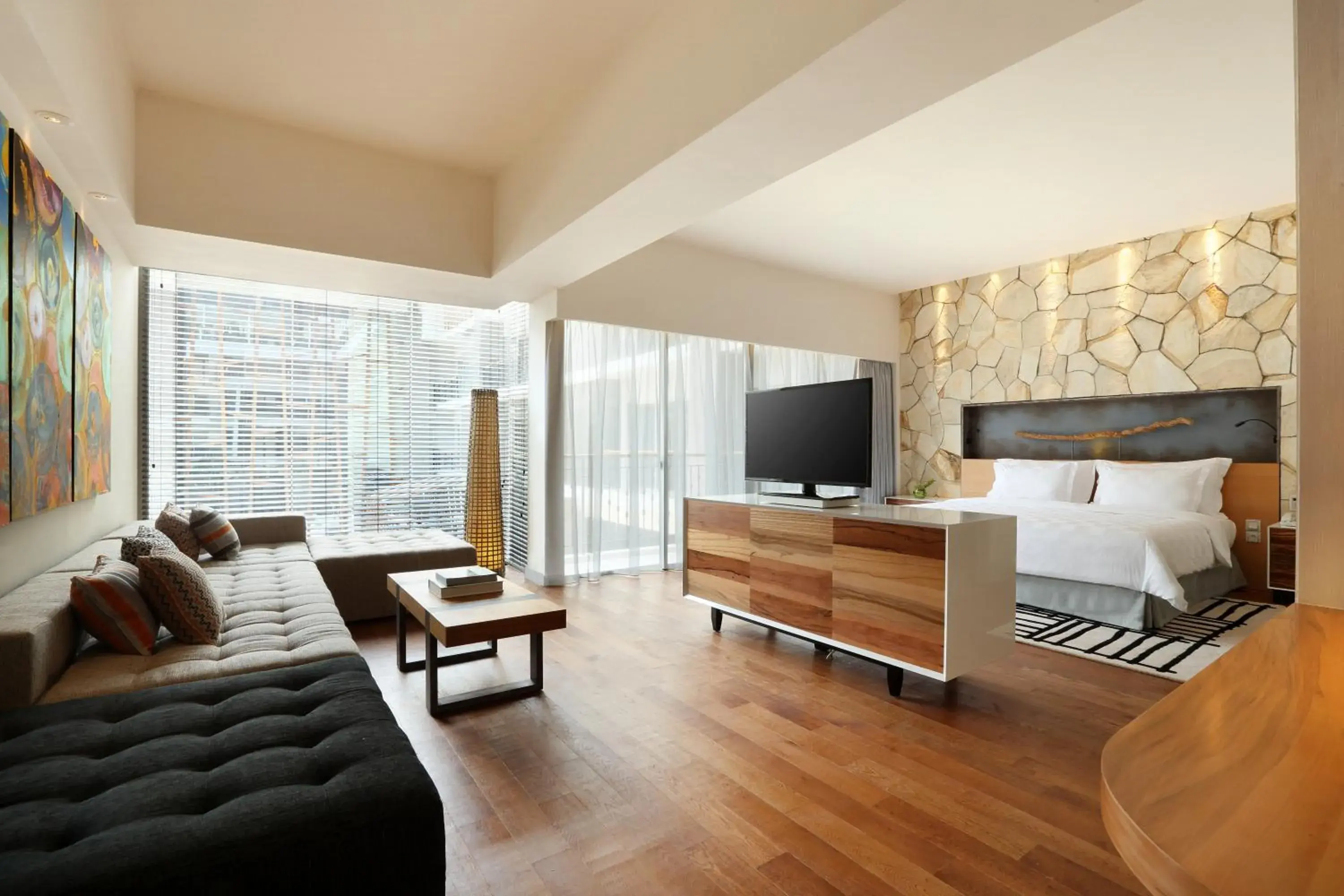 Living room in TS SUITES Seminyak Bali Living room in TS SUITES Seminyak Bali