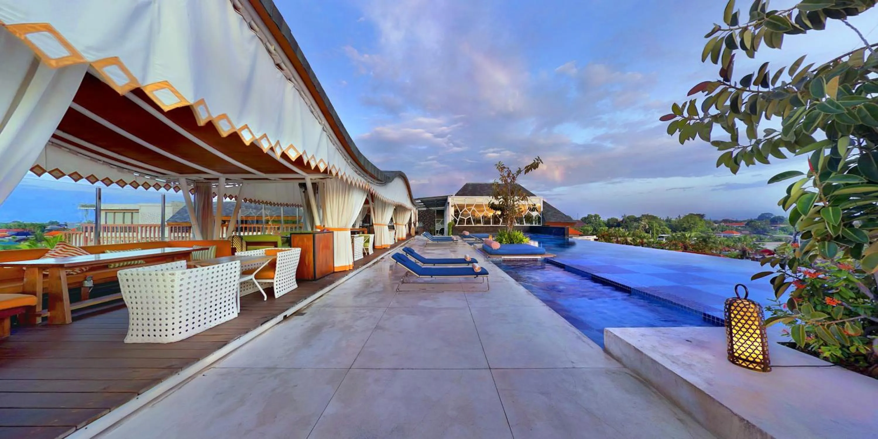 Swimming pool in TS SUITES Seminyak Bali