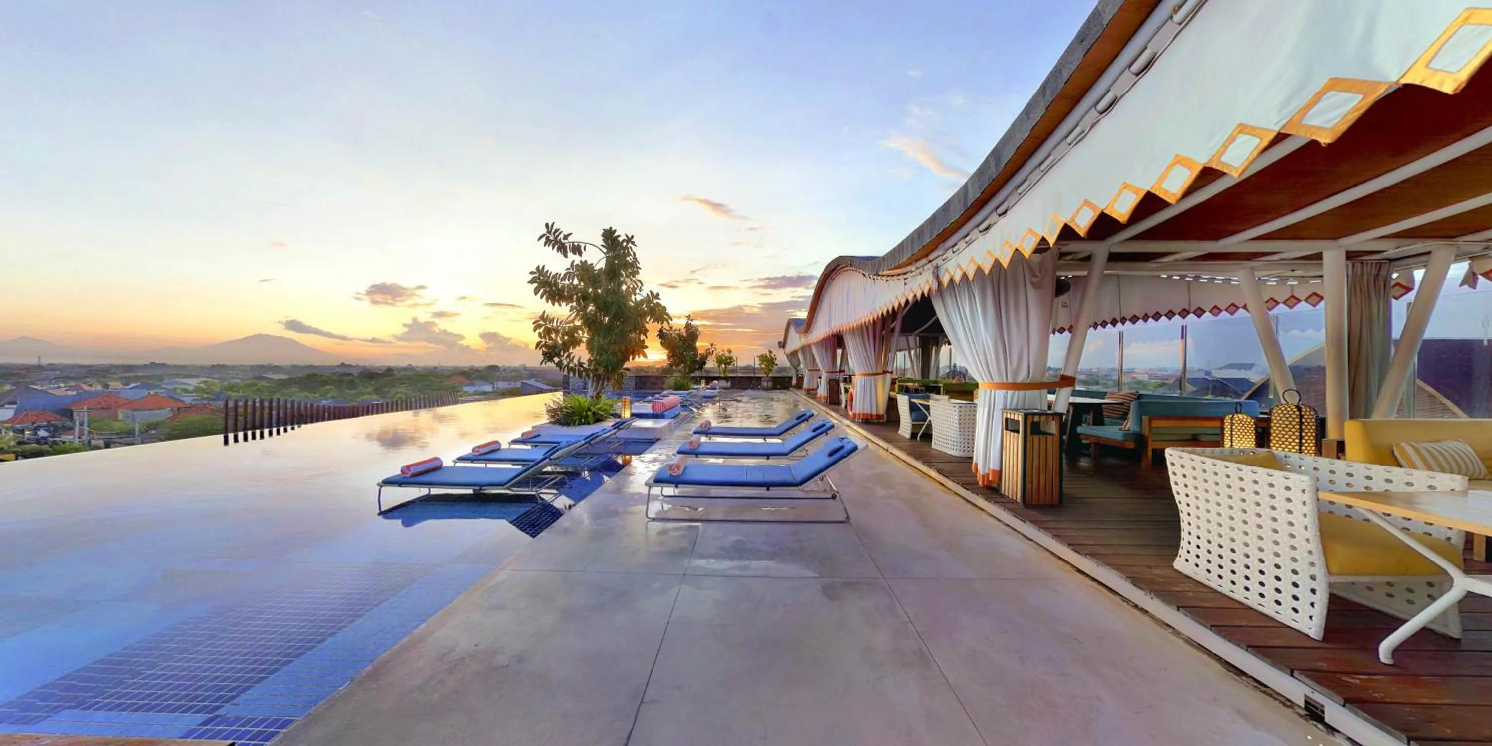 Swimming pool in TS SUITES Seminyak Bali