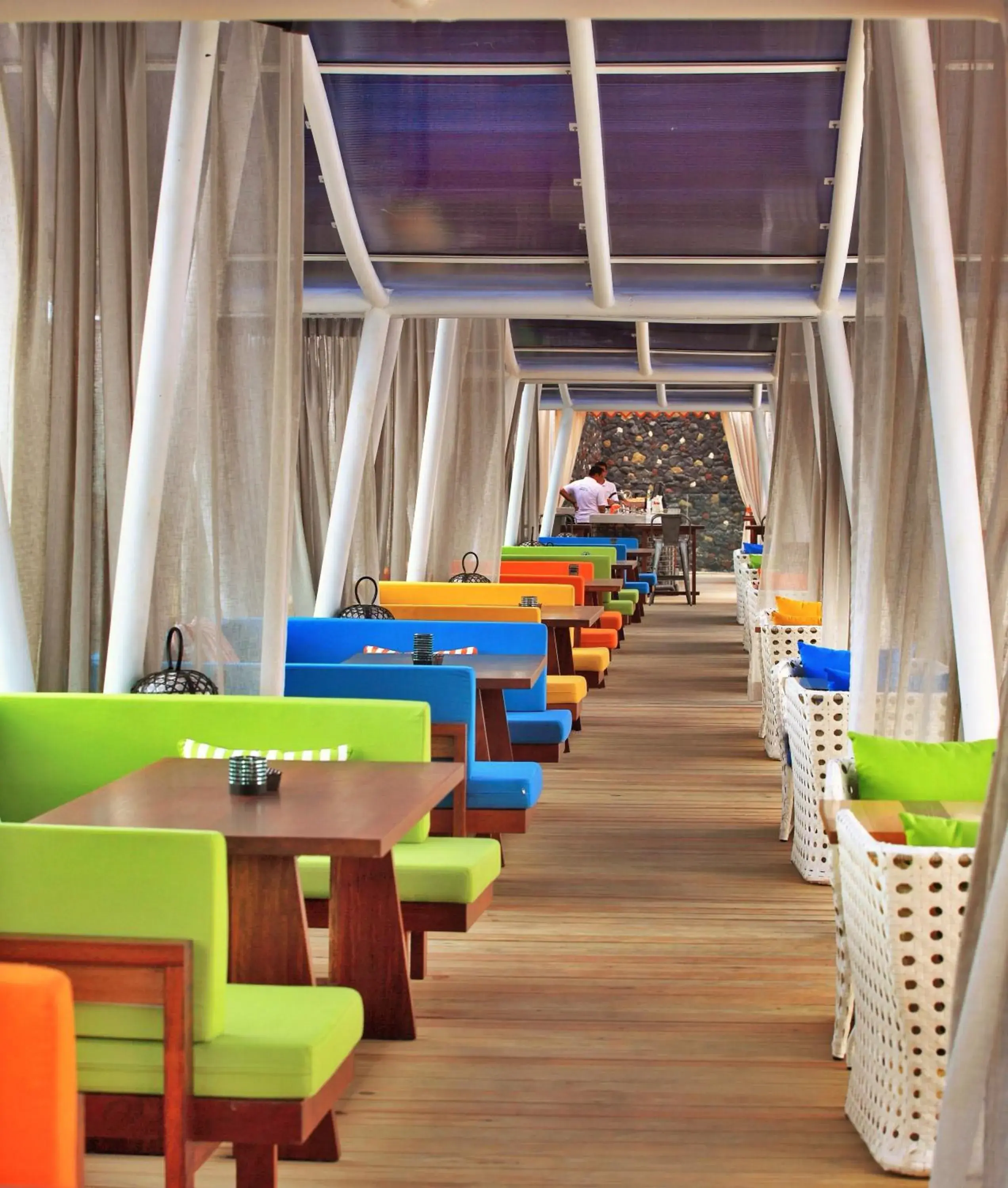 Lounge or bar in TS SUITES Seminyak Bali Lounge or bar in TS SUITES Seminyak Bali