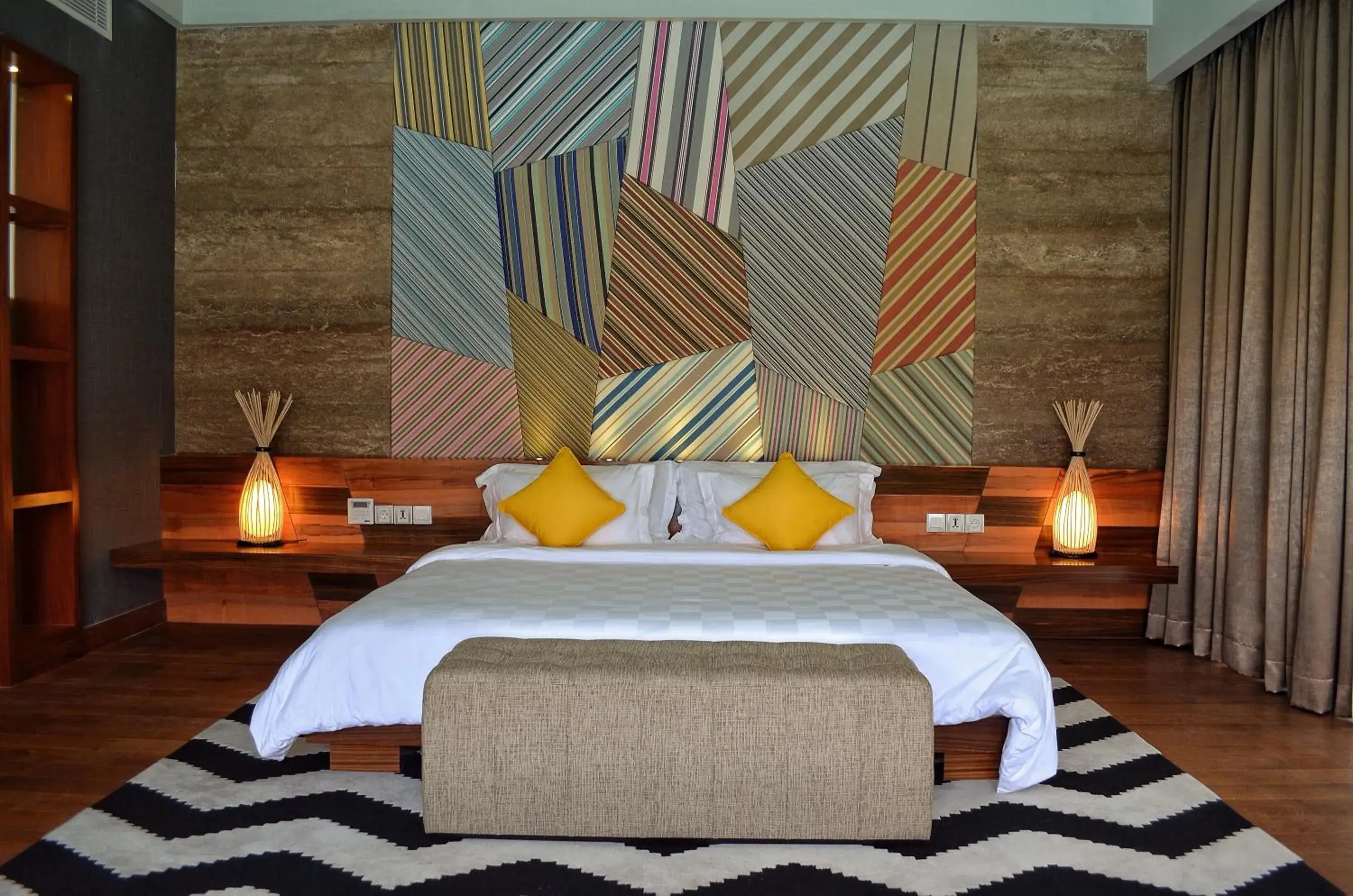 Photo of the whole room, Bed in TS SUITES Seminyak Bali Photo of the whole room, Bed in TS SUITES Seminyak Bali