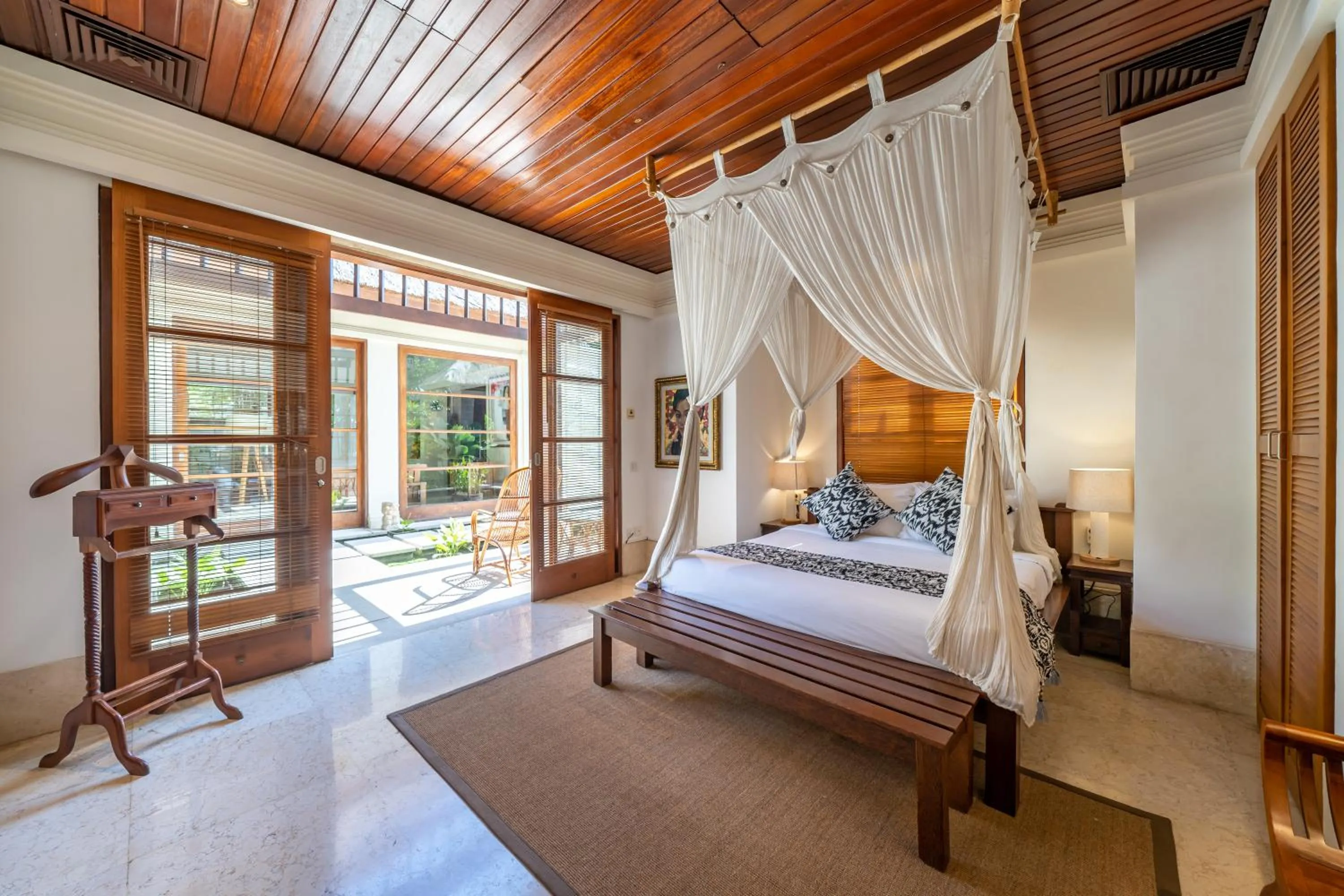 Bedroom, Bed in Jimbaran Beach Villas by Nakula