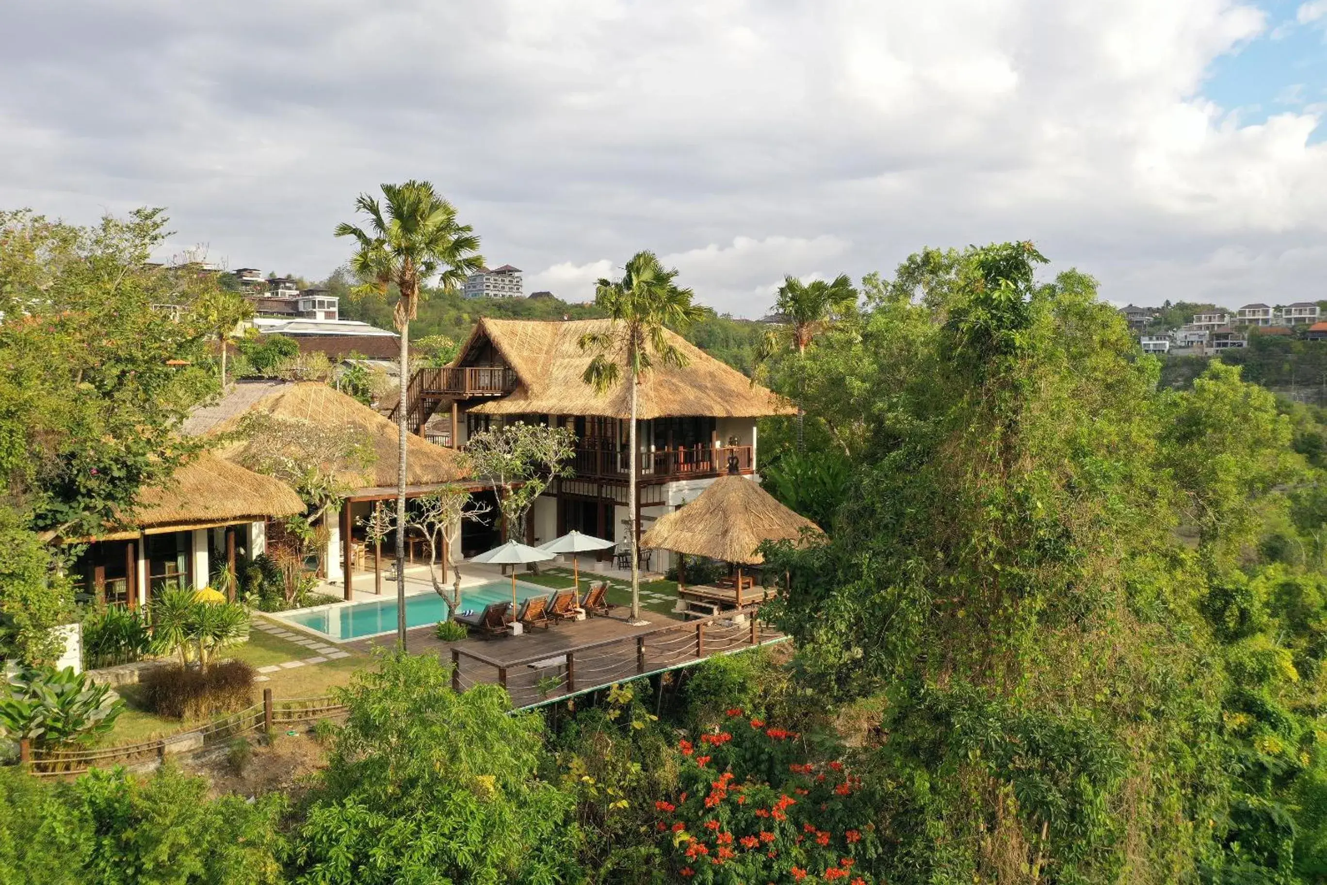 Bird's eye view in Jimbaran Beach Villas by Nakula Bird's eye view in Jimbaran Beach Villas by Nakula