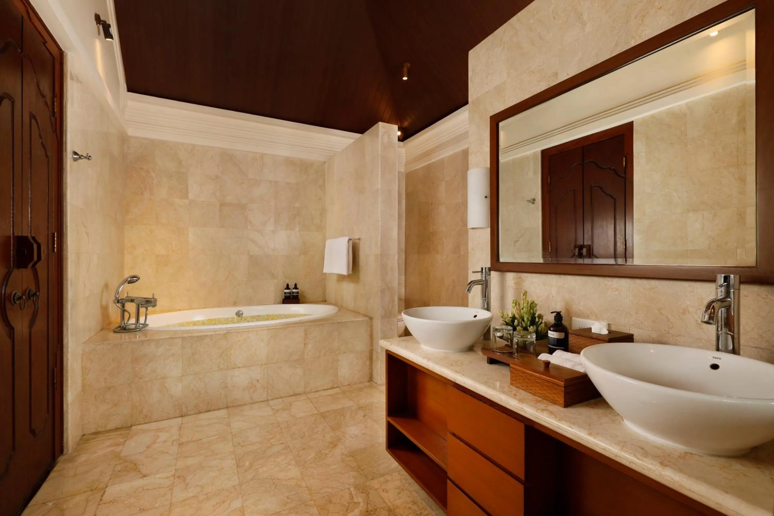 Bathroom in Jimbaran Beach Villas by Nakula