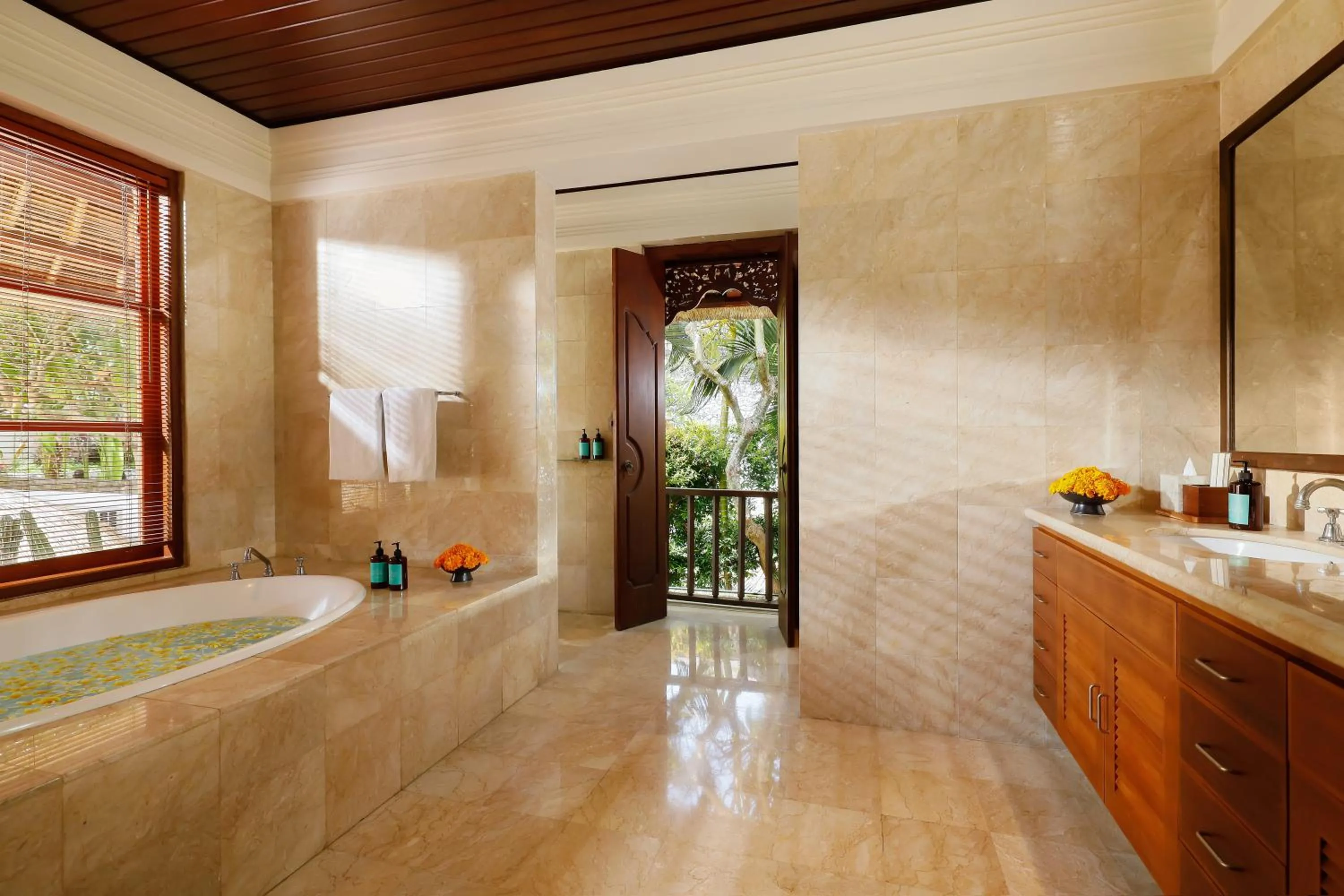 Bathroom in Jimbaran Beach Villas by Nakula
