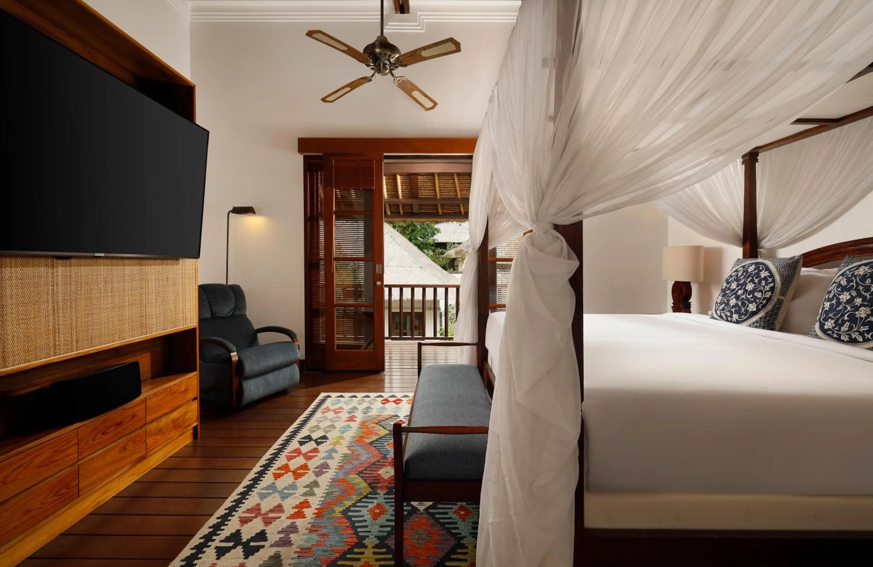 Bed in Jimbaran Beach Villas by Nakula