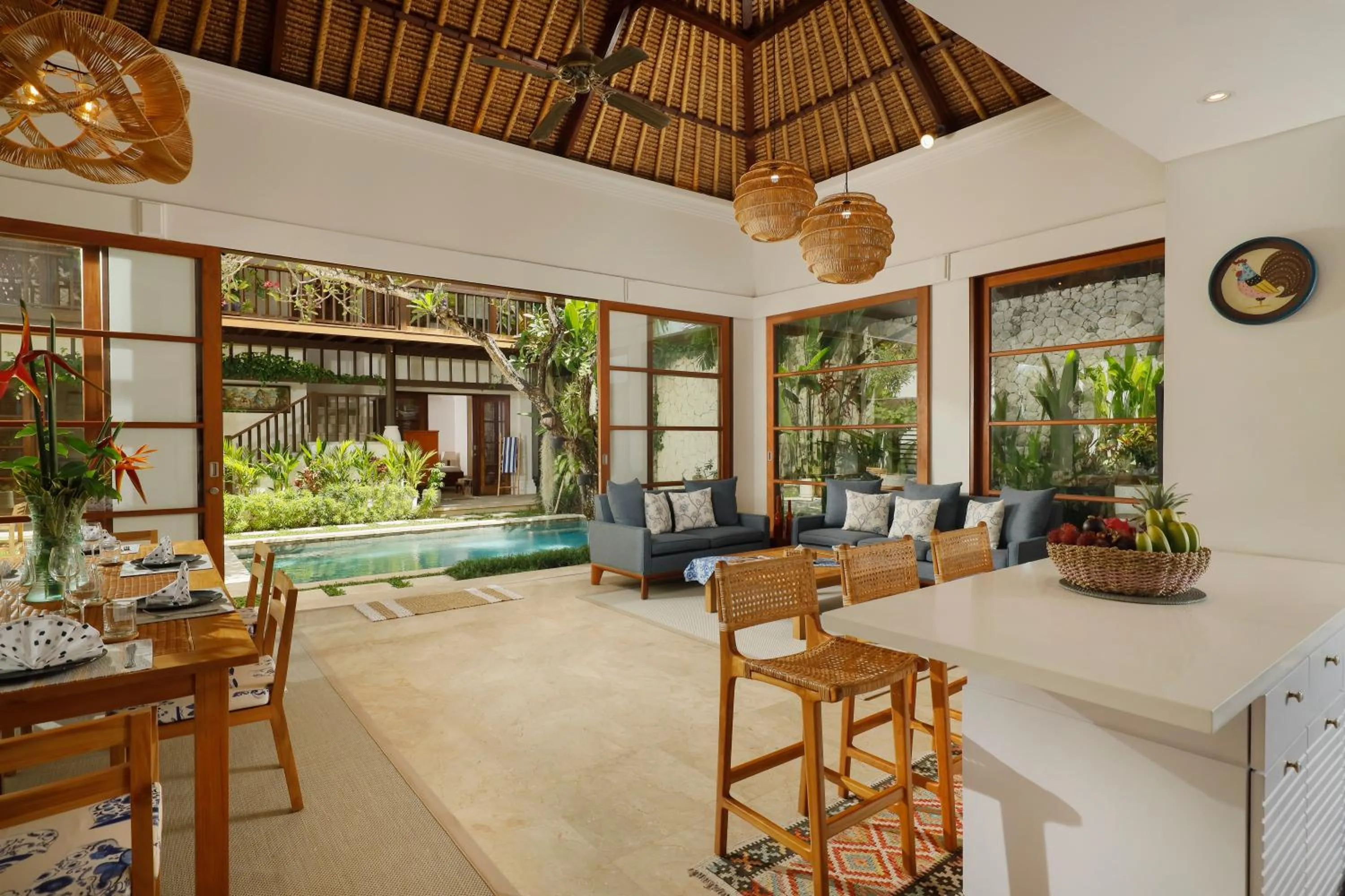 Living room in Jimbaran Beach Villas by Nakula