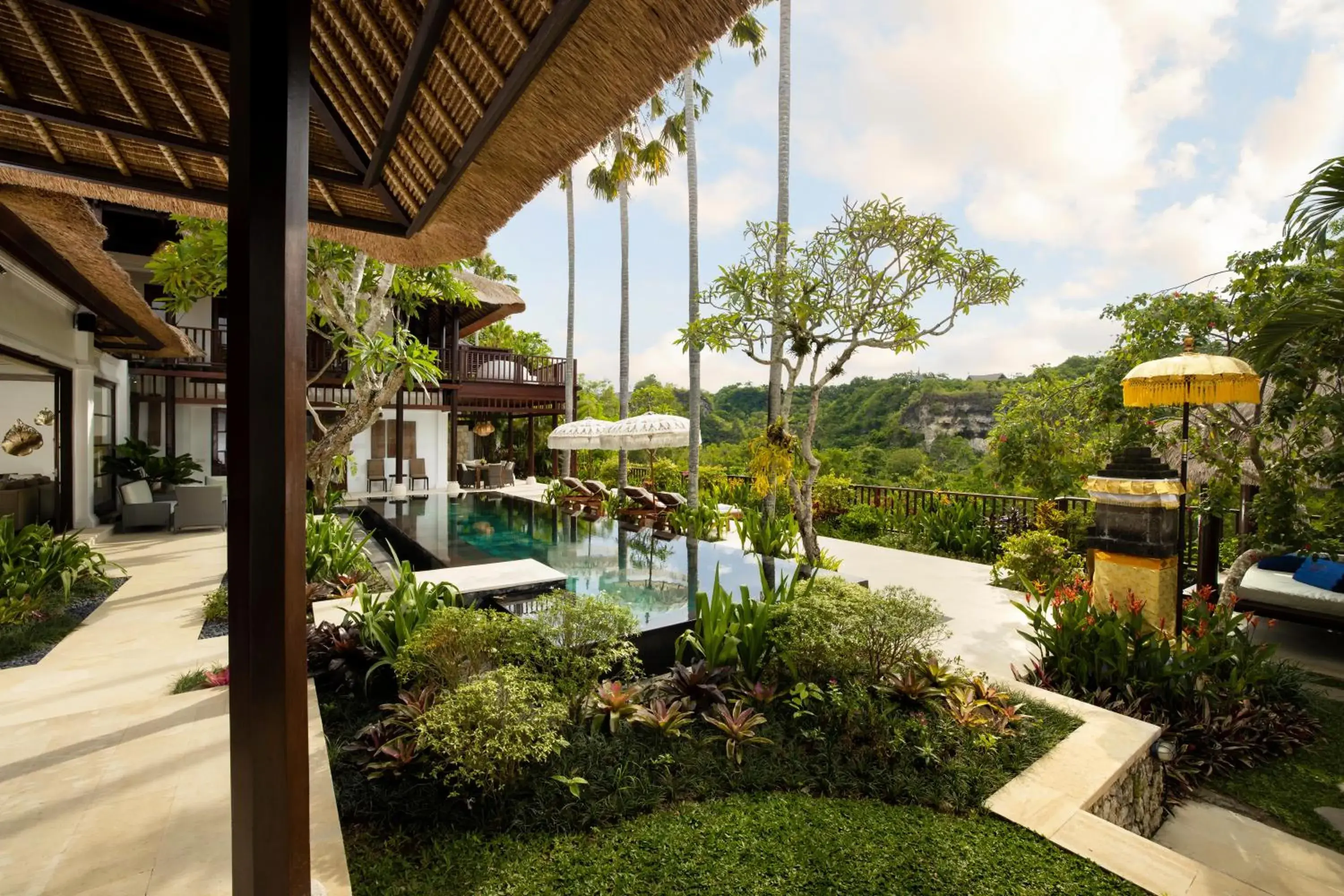 Pool view in Jimbaran Beach Villas by Nakula Pool view in Jimbaran Beach Villas by Nakula