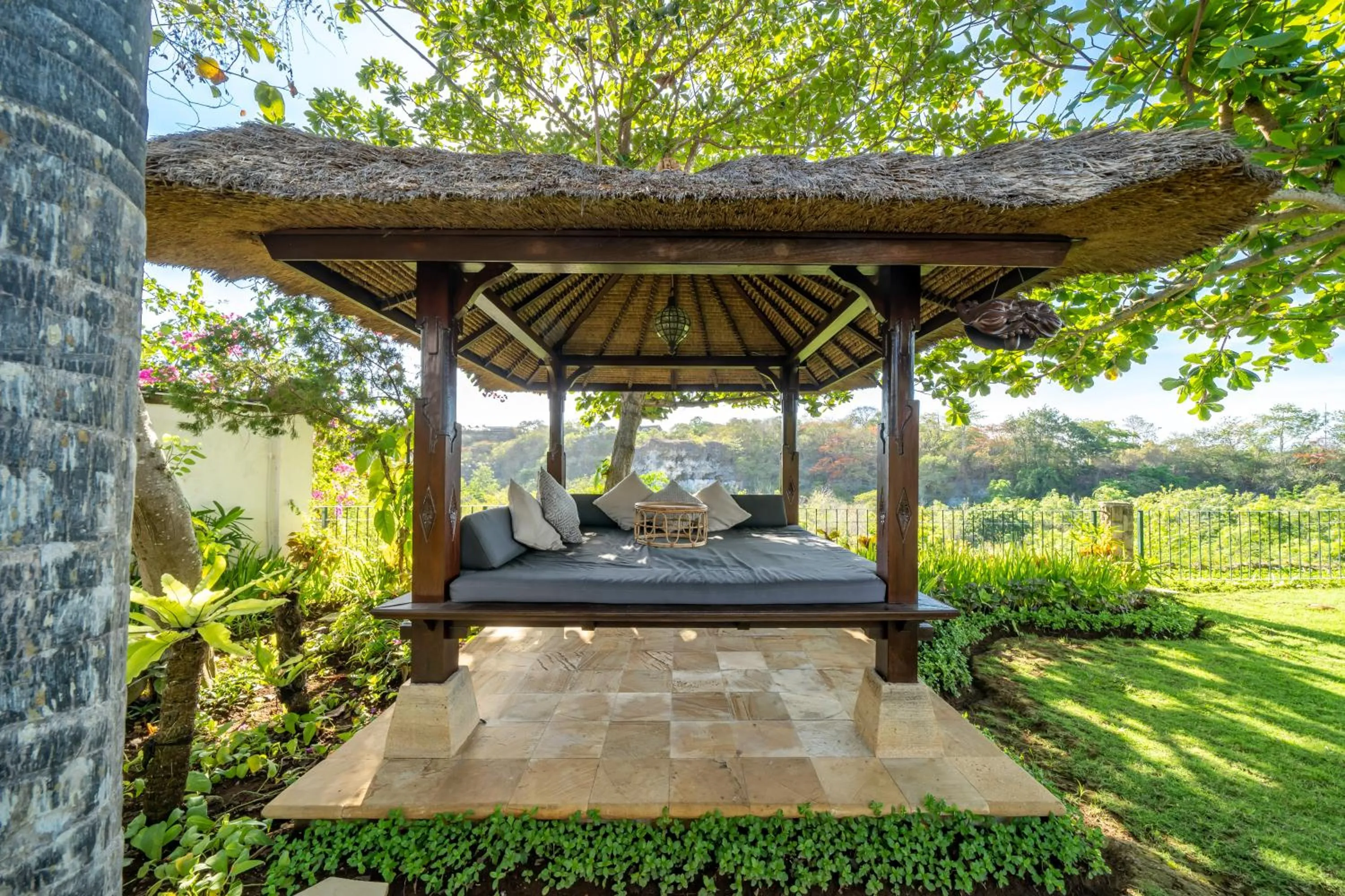 Patio in Jimbaran Beach Villas by Nakula