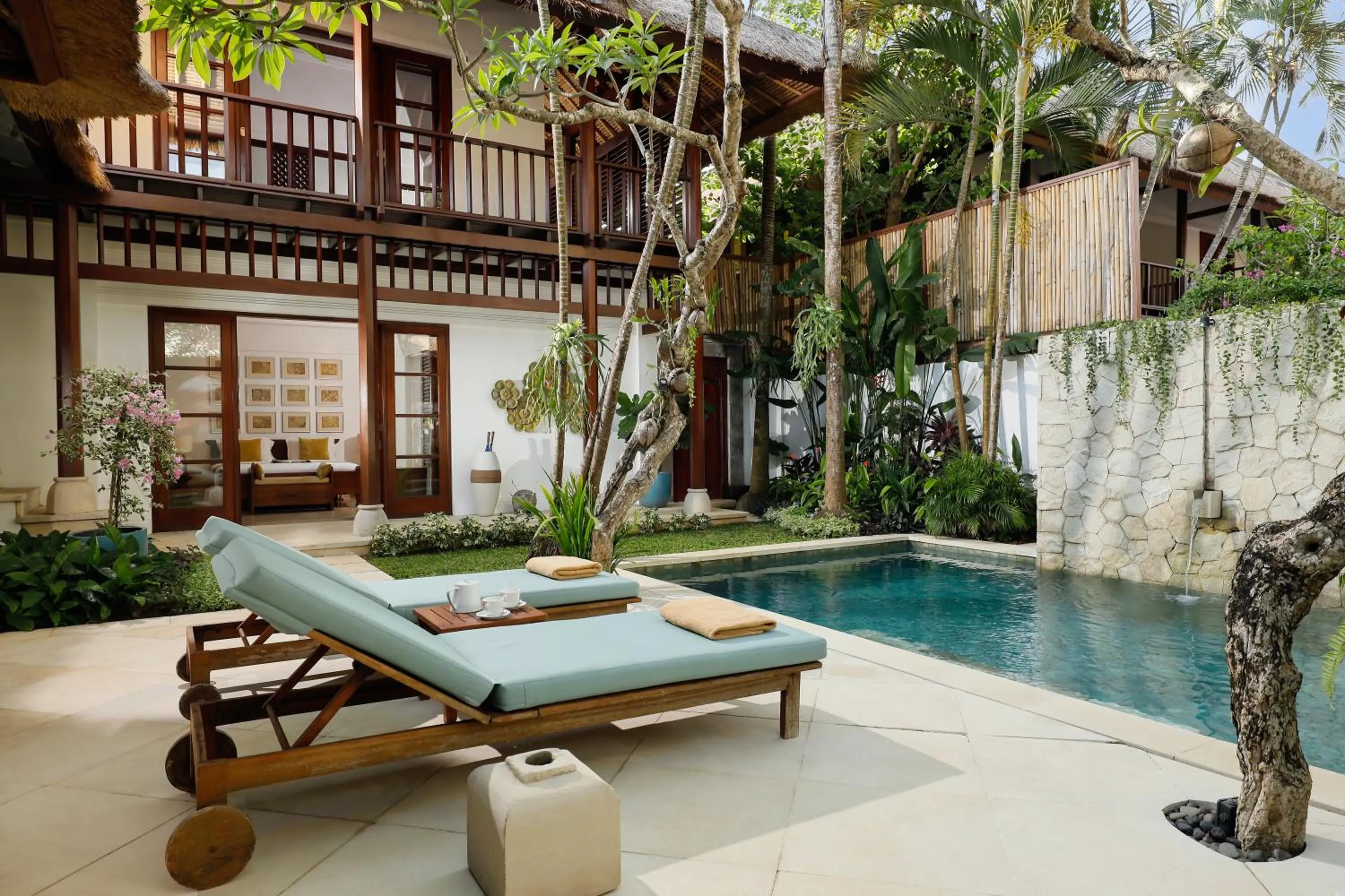 Swimming pool in Jimbaran Beach Villas by Nakula