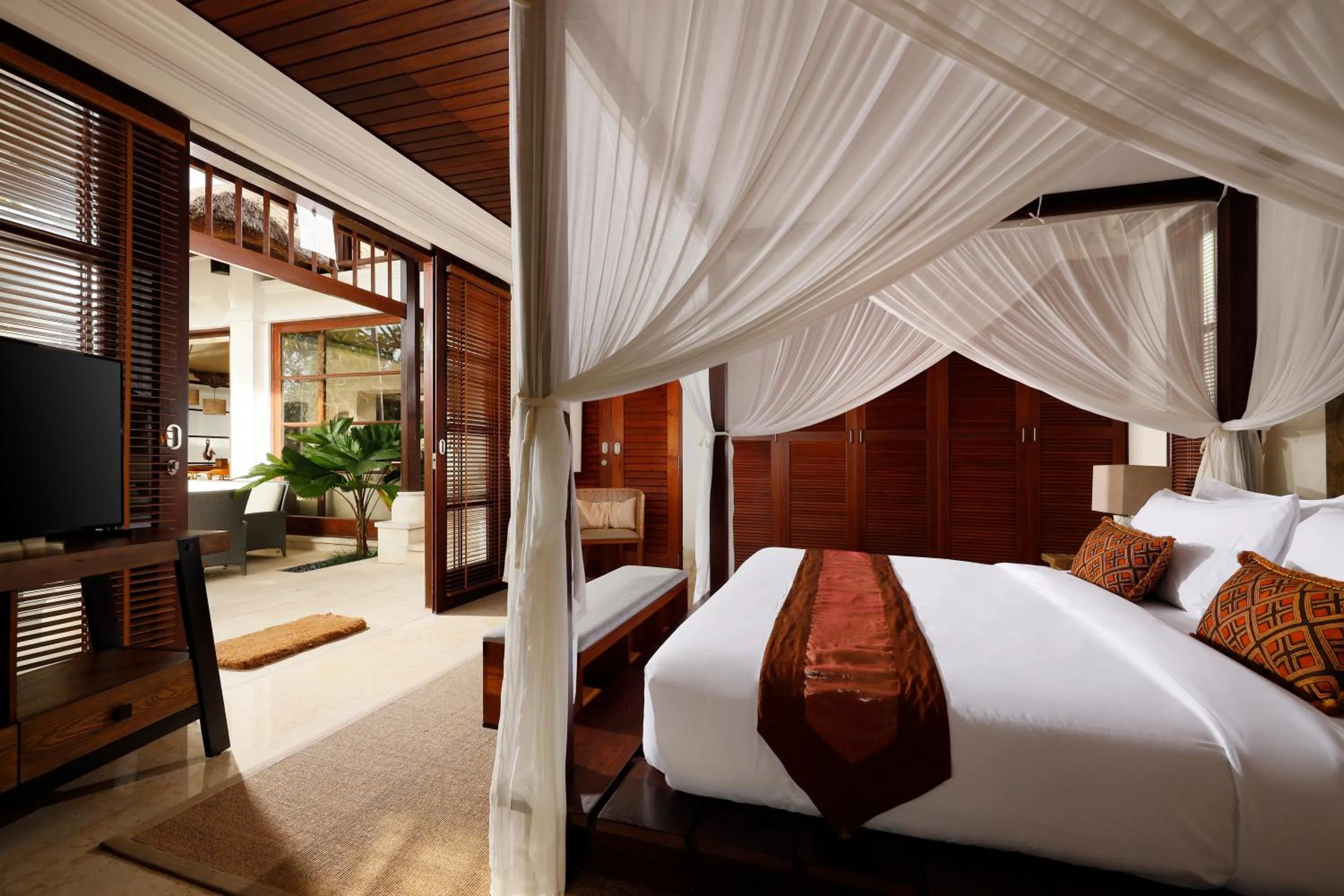 Bed in Jimbaran Beach Villas by Nakula