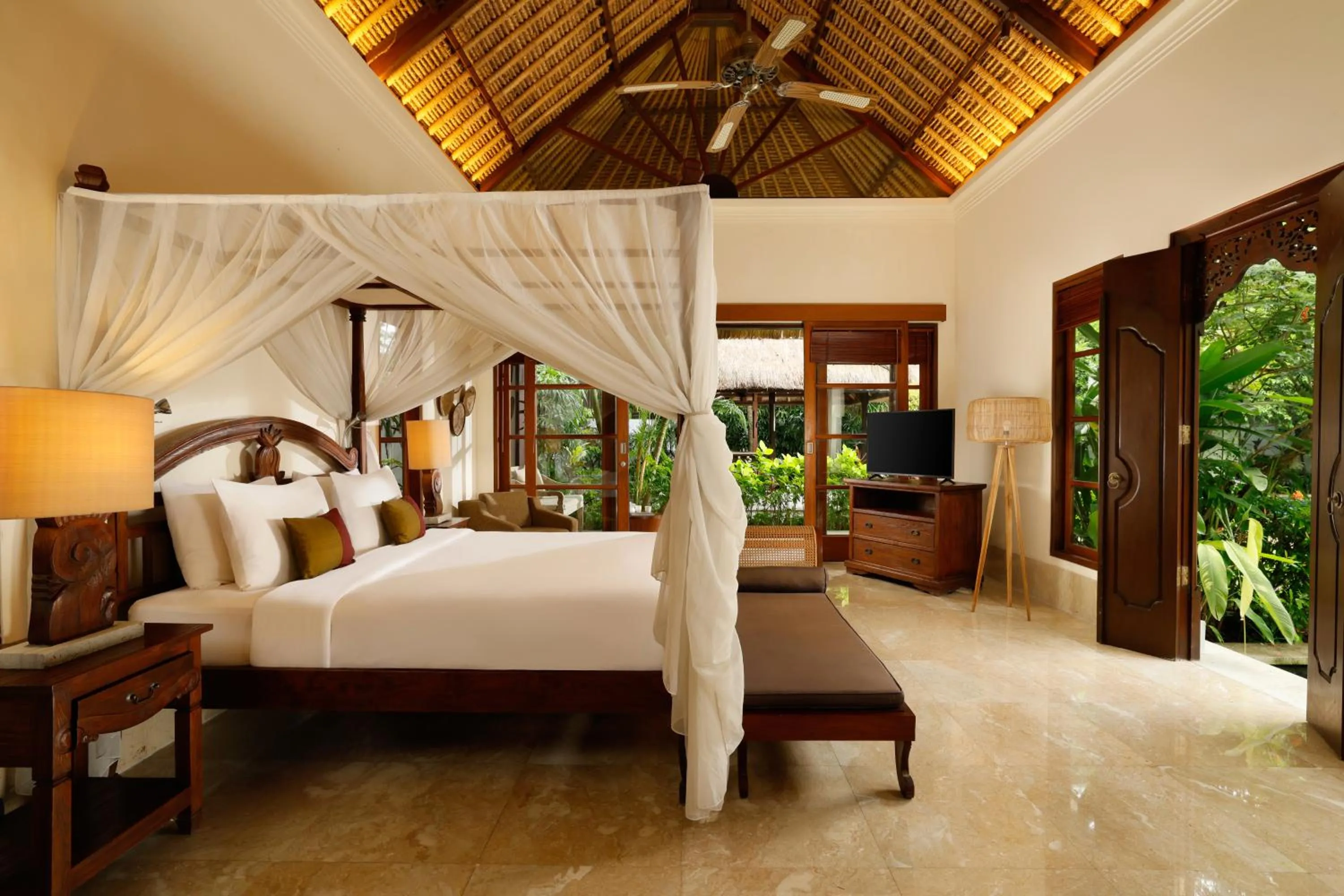 Bed in Jimbaran Beach Villas by Nakula