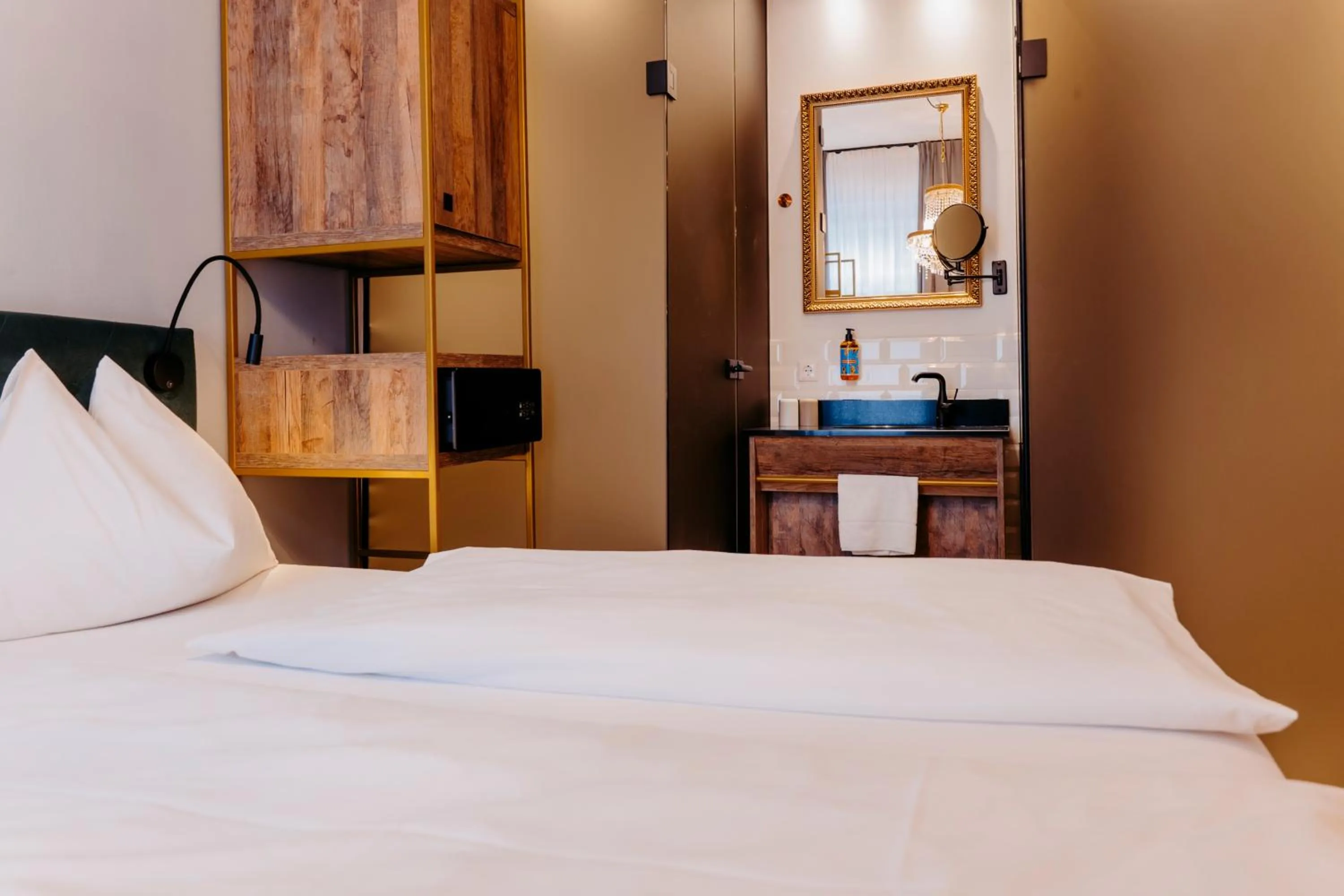 Bed in Hotel Palais26