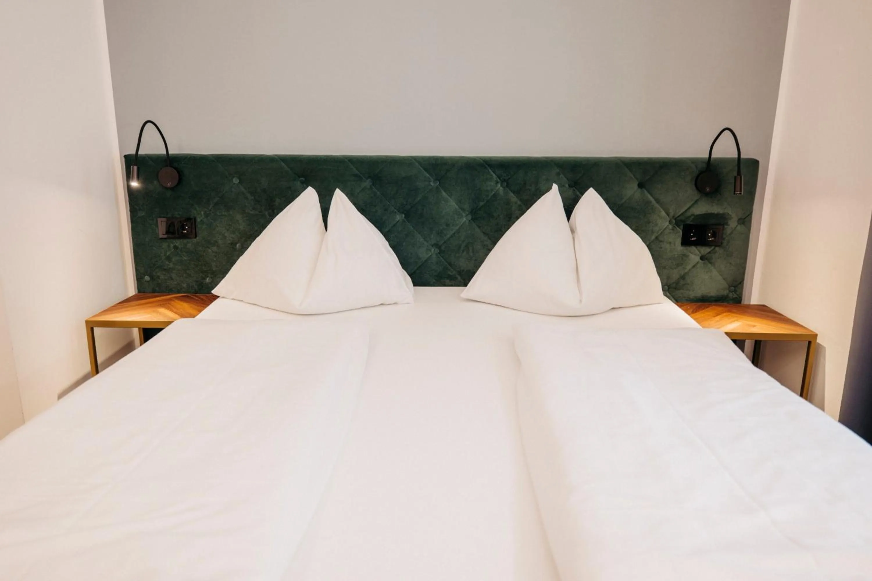 Bed in Hotel Palais26