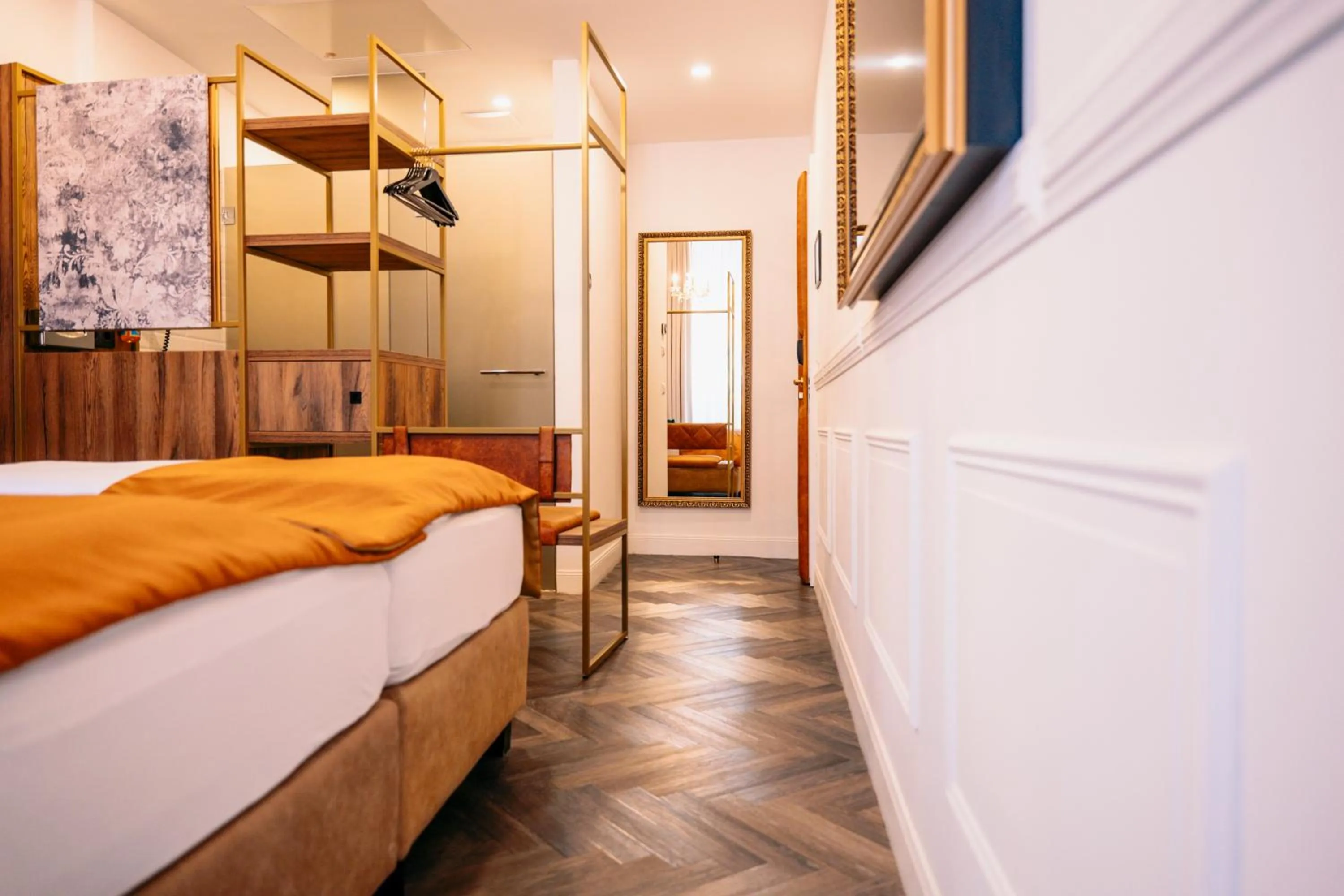 Bed in Hotel Palais26