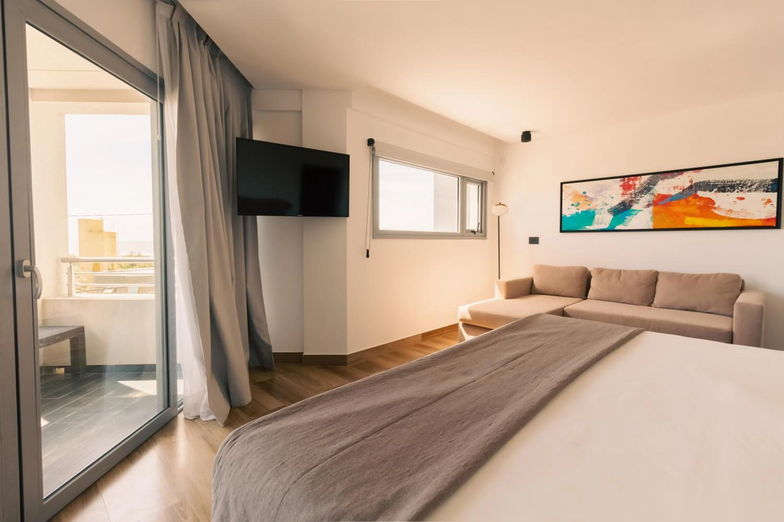 Bed in Neco Boutique Hotel