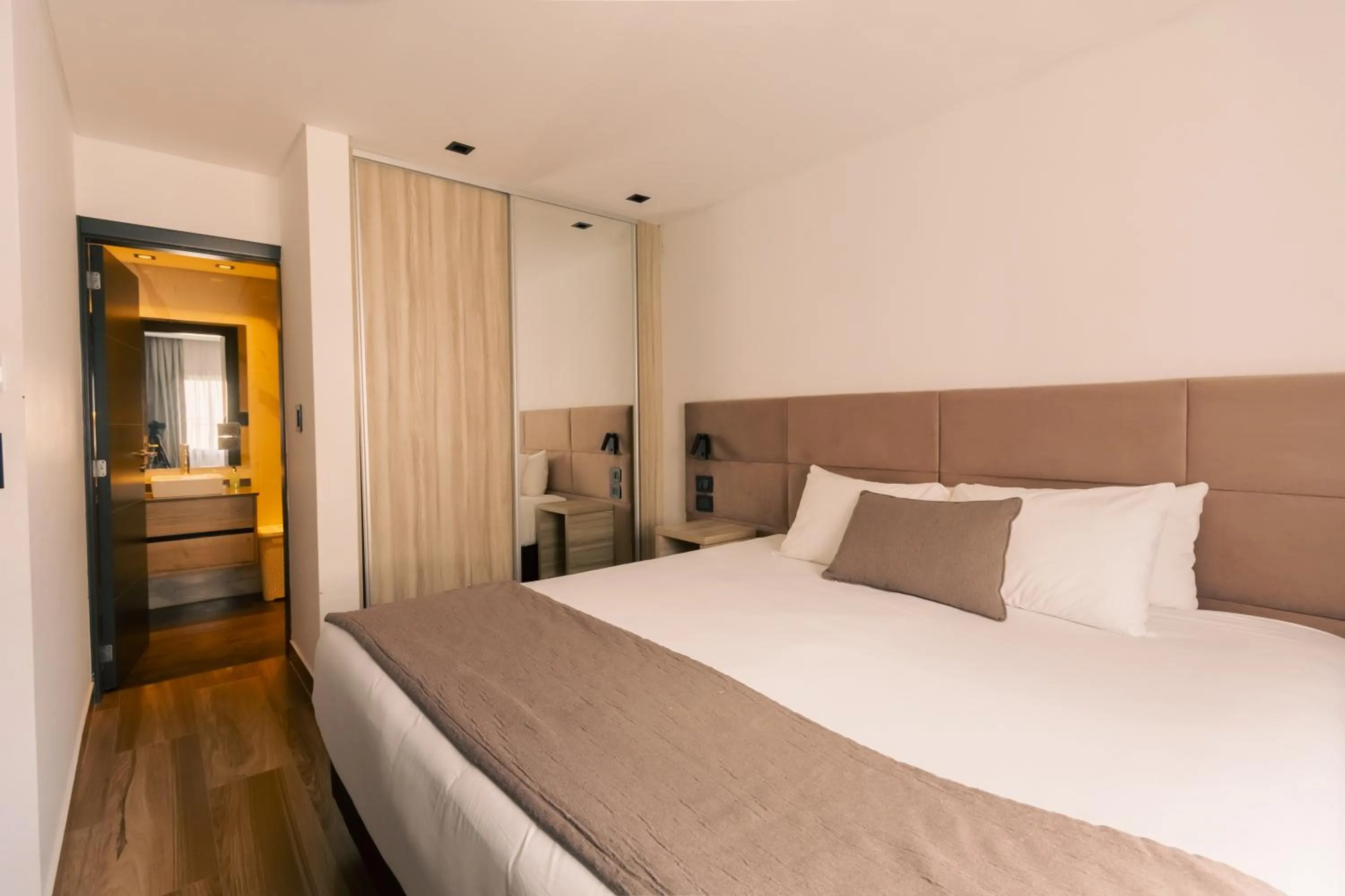 Bed in Neco Boutique Hotel