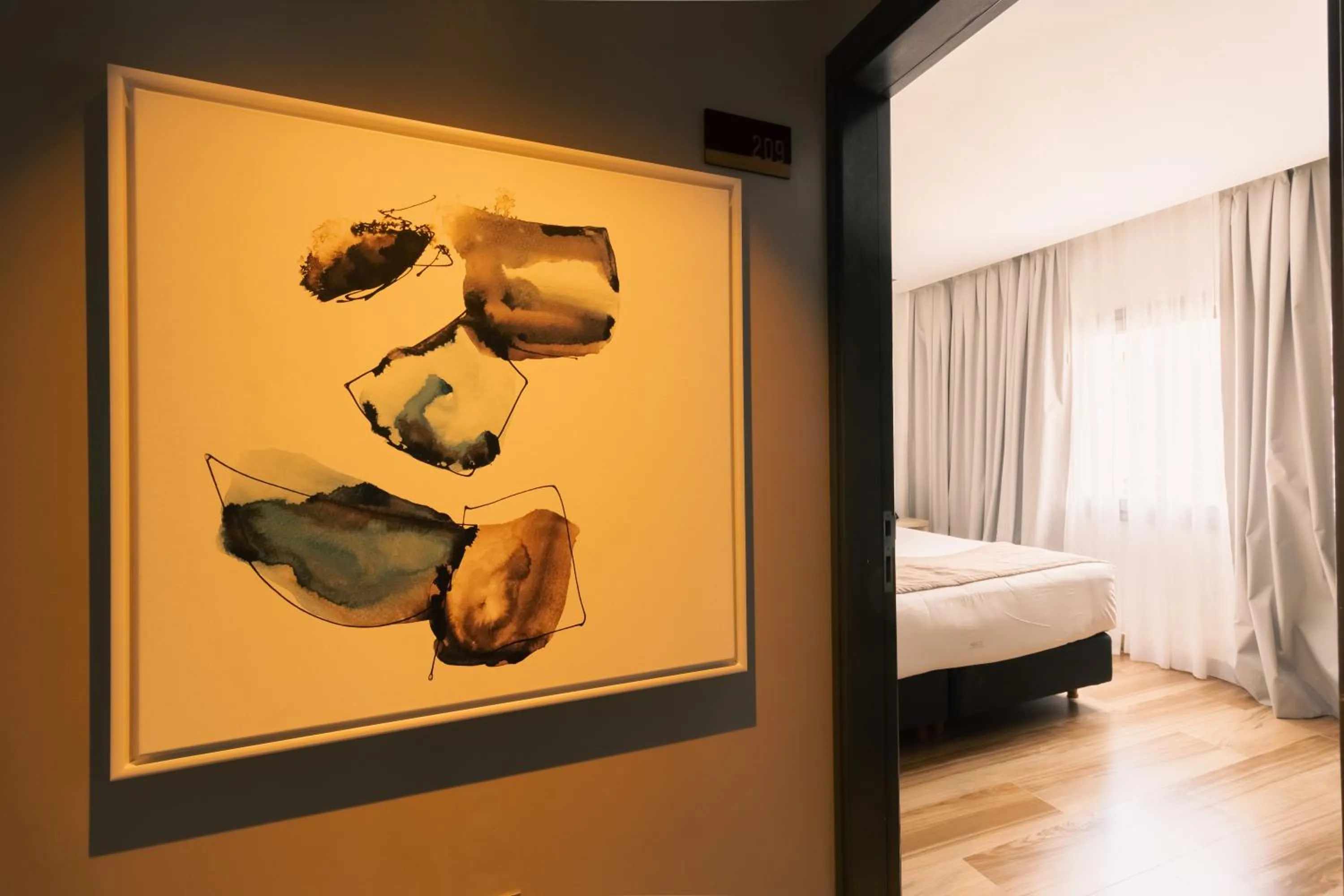 Bed in Neco Boutique Hotel