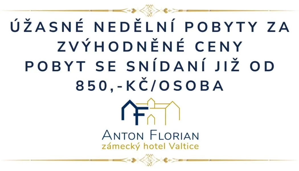 Property building in Zámecký Hotel ANTON FLORIAN