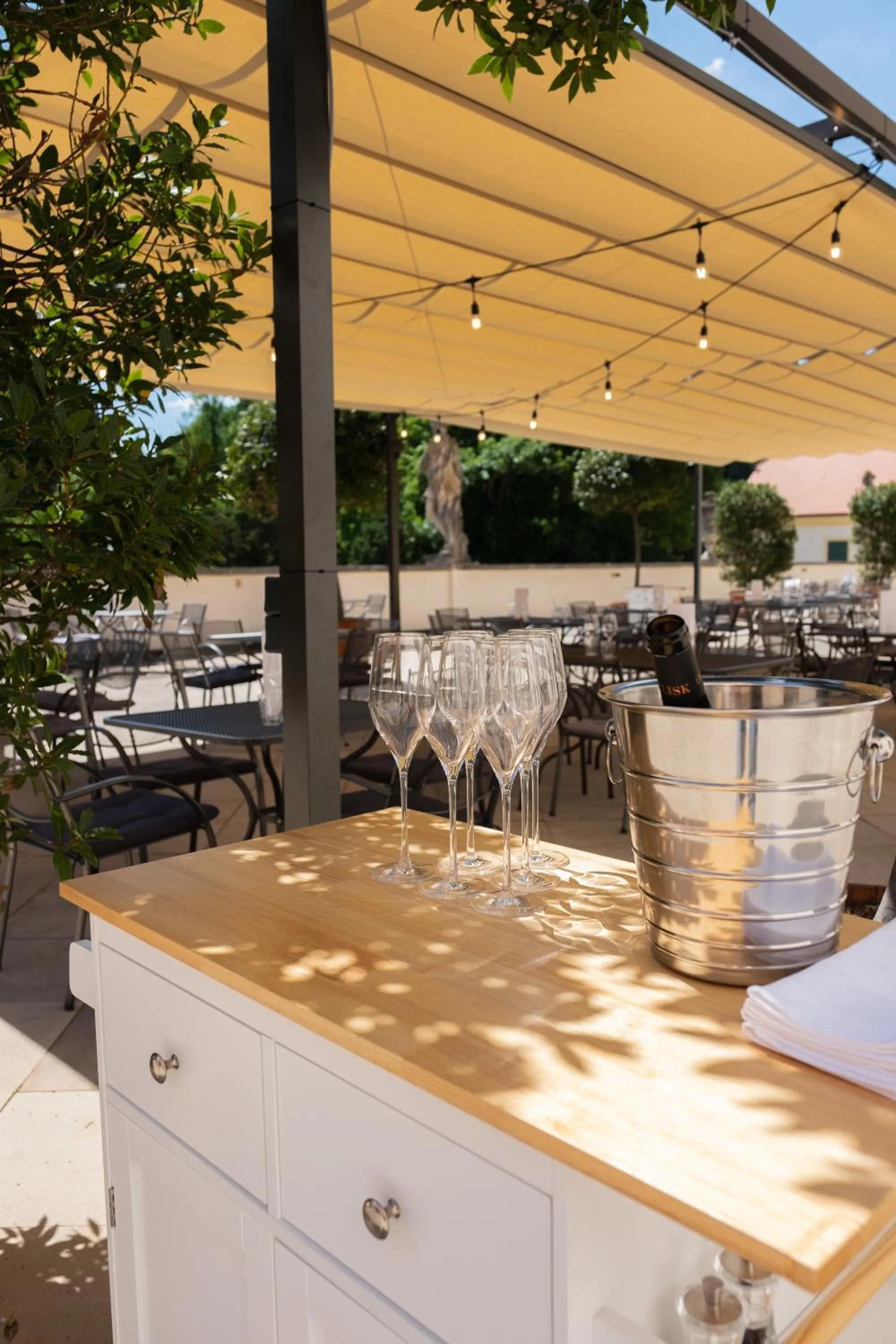 Restaurant/places to eat in Zámecký Hotel ANTON FLORIAN