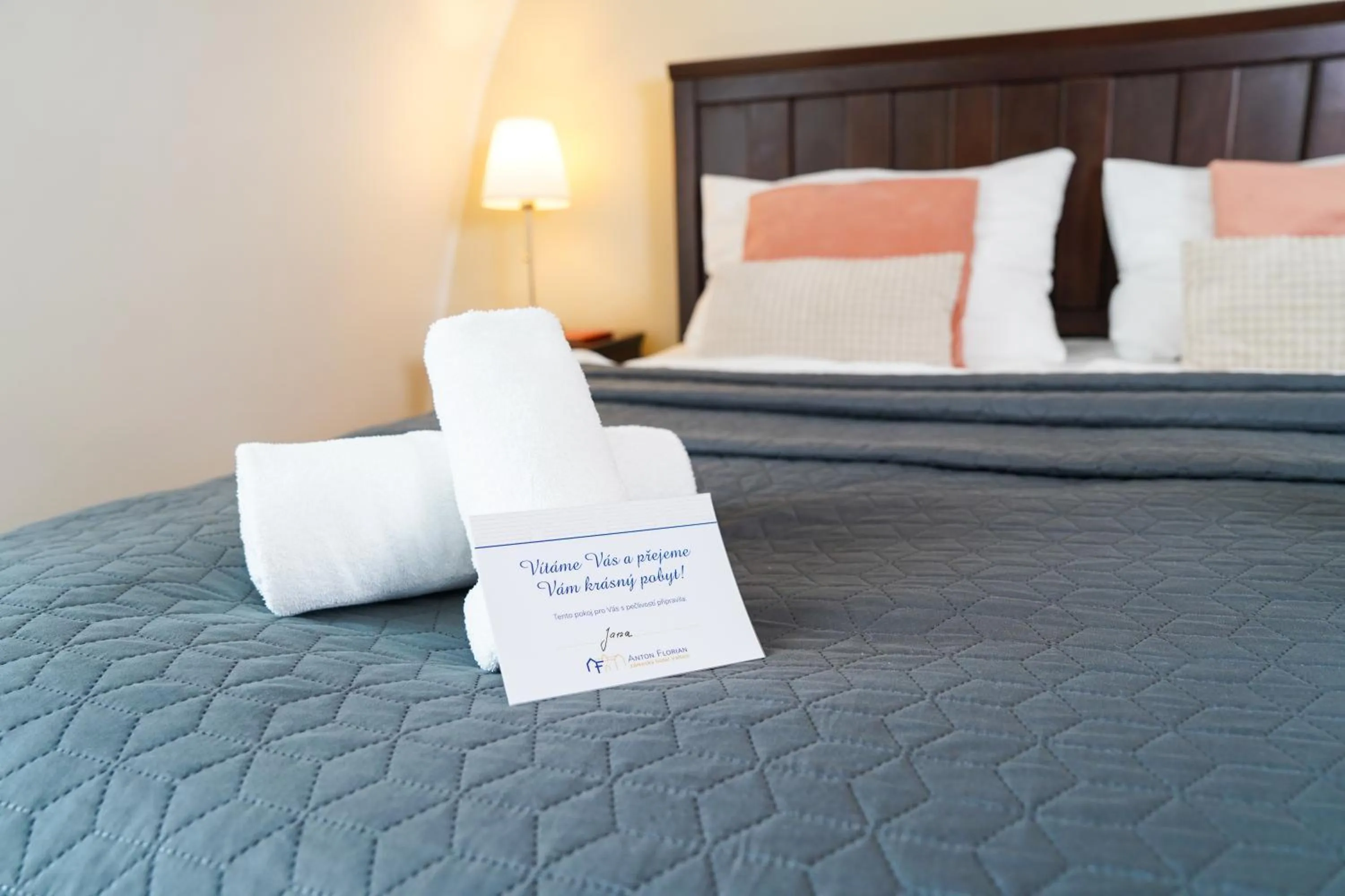 Bed in Zámecký Hotel ANTON FLORIAN