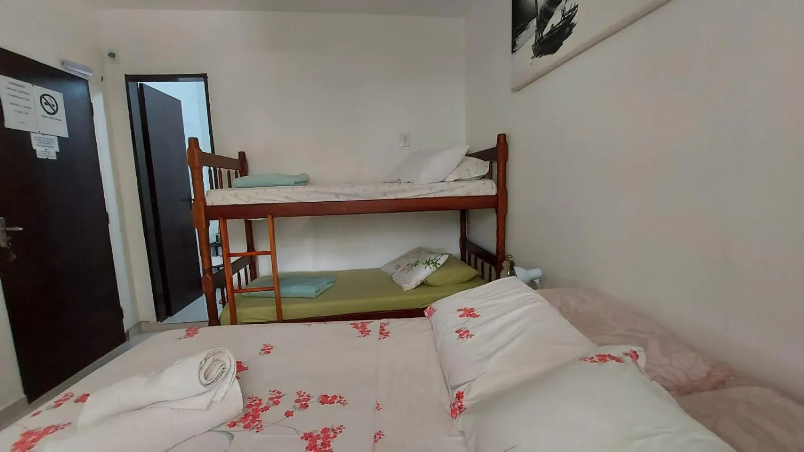 Bedroom, Bed in Pousada Executiva SolRiso Aeroporto Florianópolis