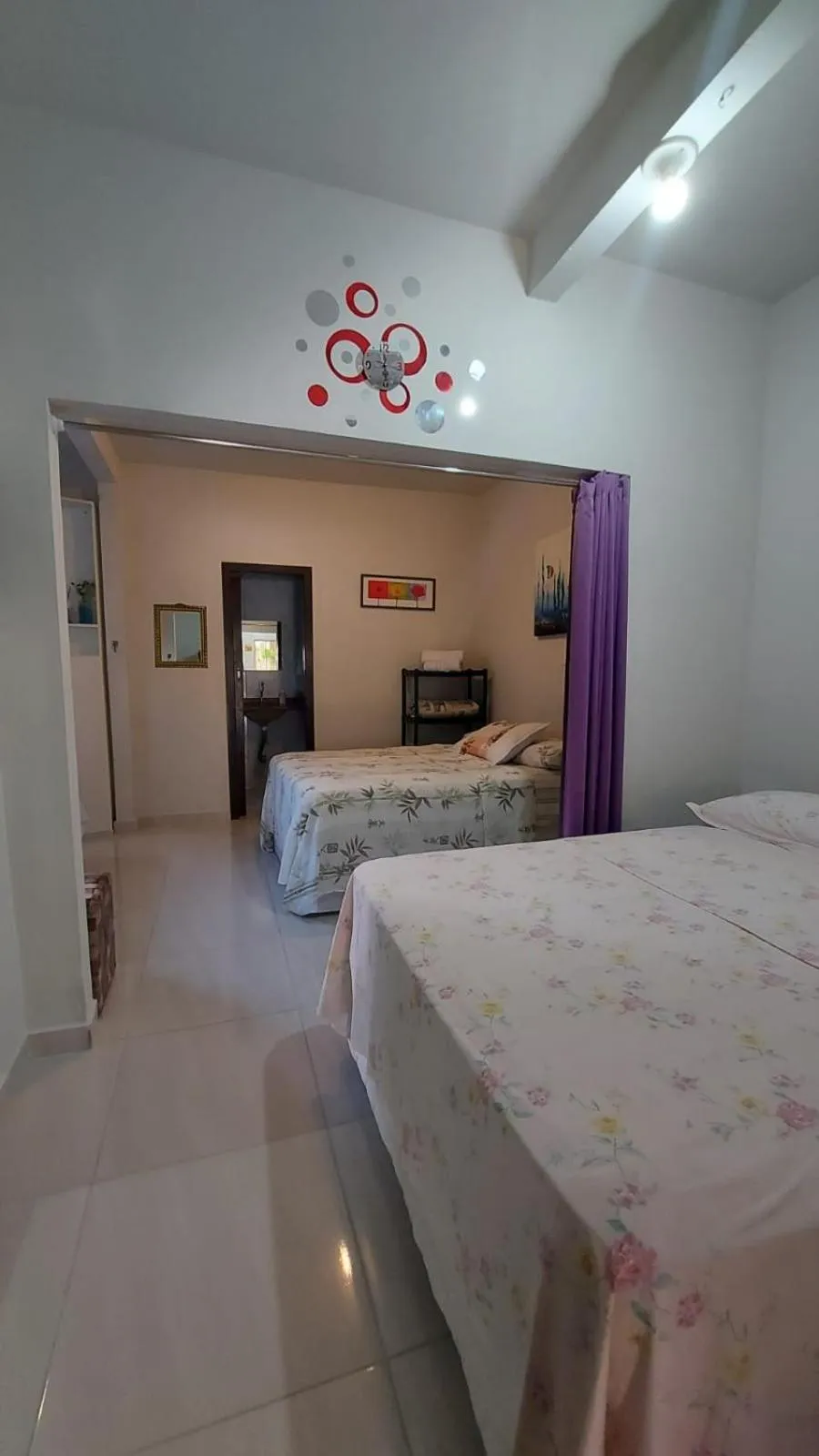 Bed in Pousada Executiva SolRiso Aeroporto Florianópolis