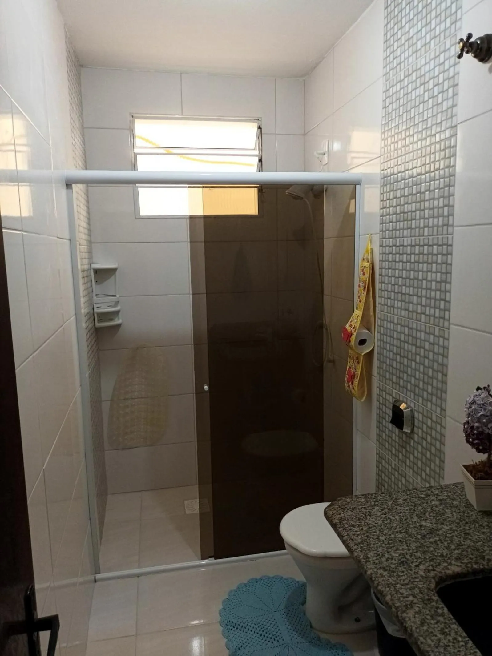 Shower in Pousada Executiva SolRiso Aeroporto Florianópolis