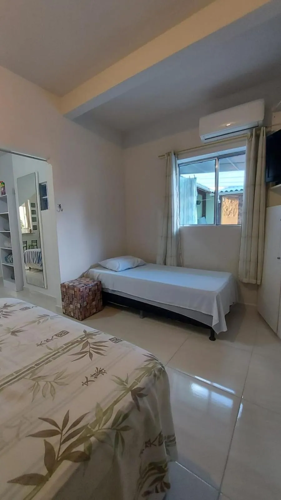 Bed in Pousada Executiva SolRiso Aeroporto Florianópolis