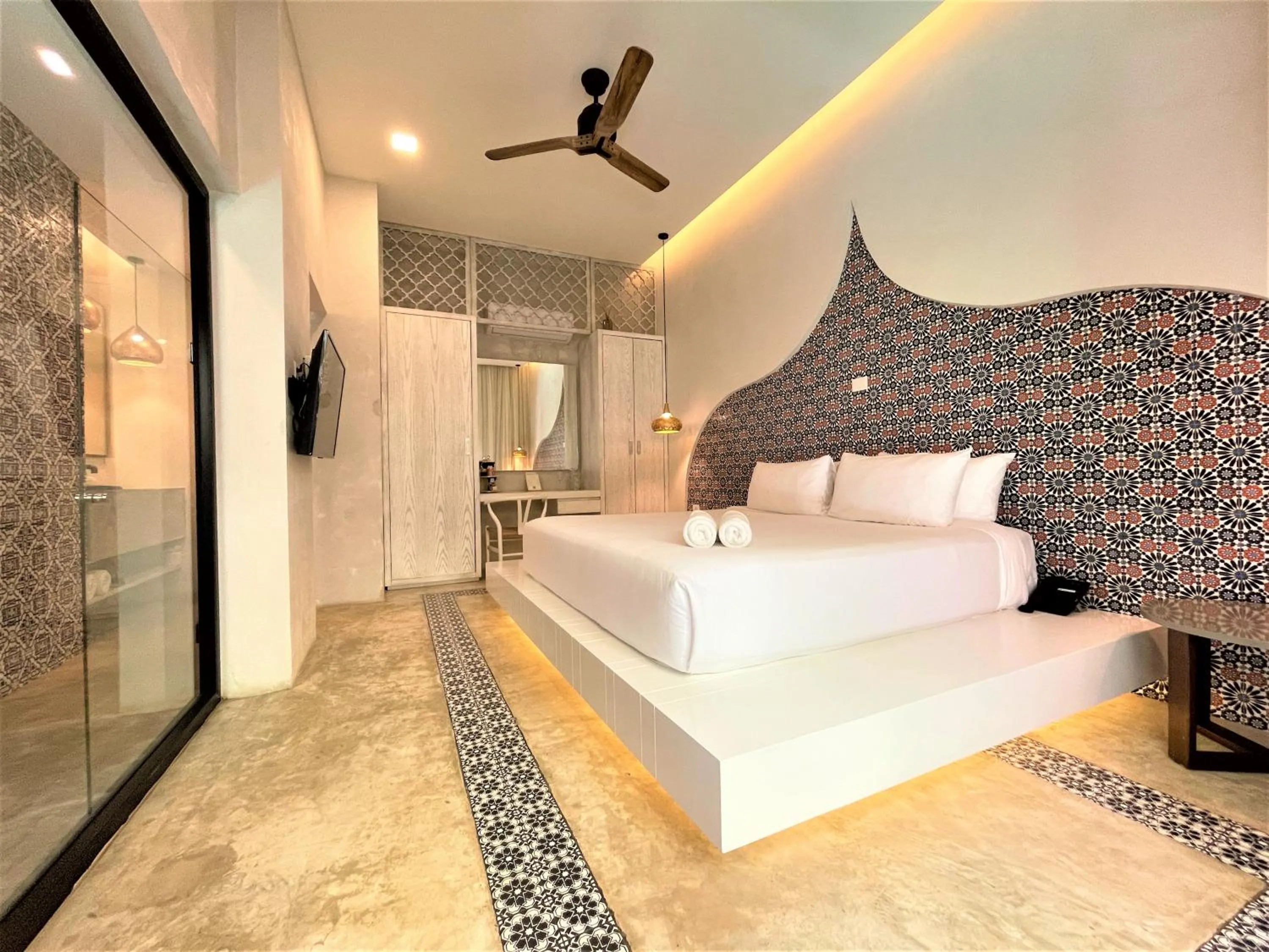 Bed in Layla Tulum - Adults Only